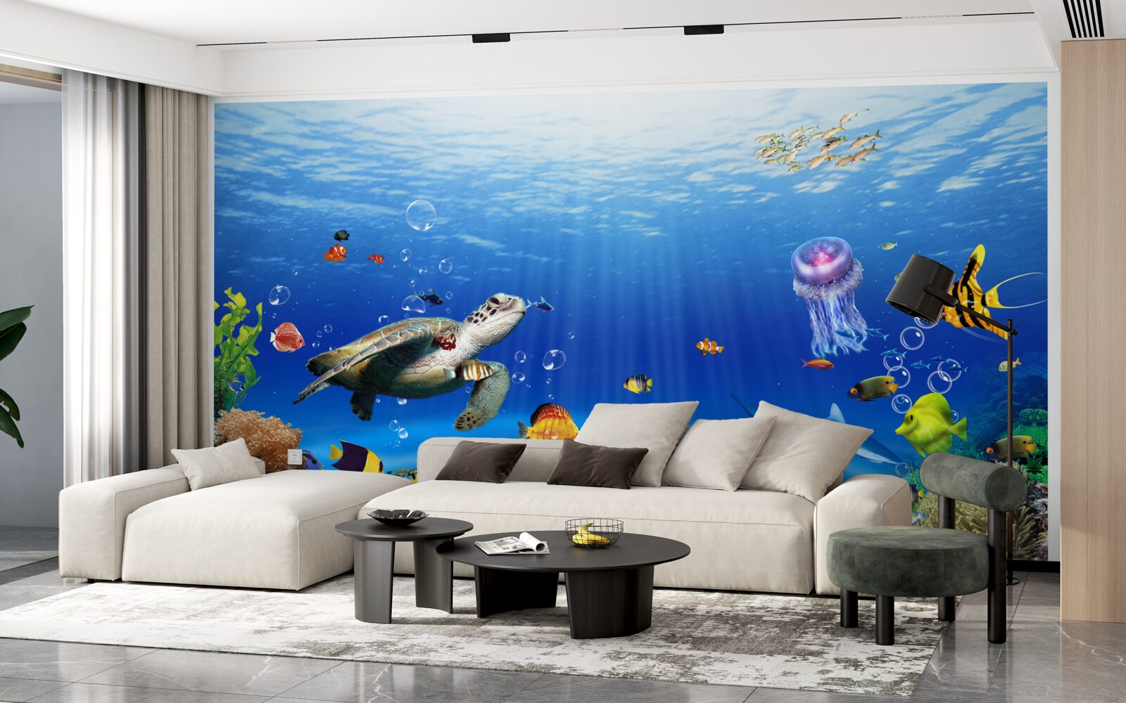 Fototapeta nádhera podmorského kráľovstva