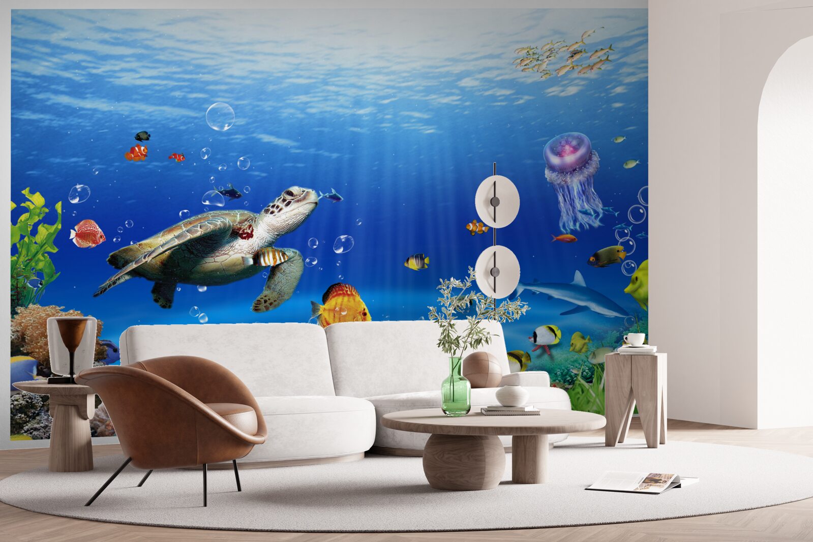 Fototapeta nádhera podmorského kráľovstva