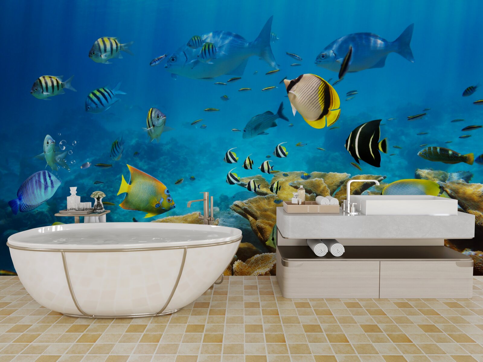 Fototapeta roztomilé morské stvorenia