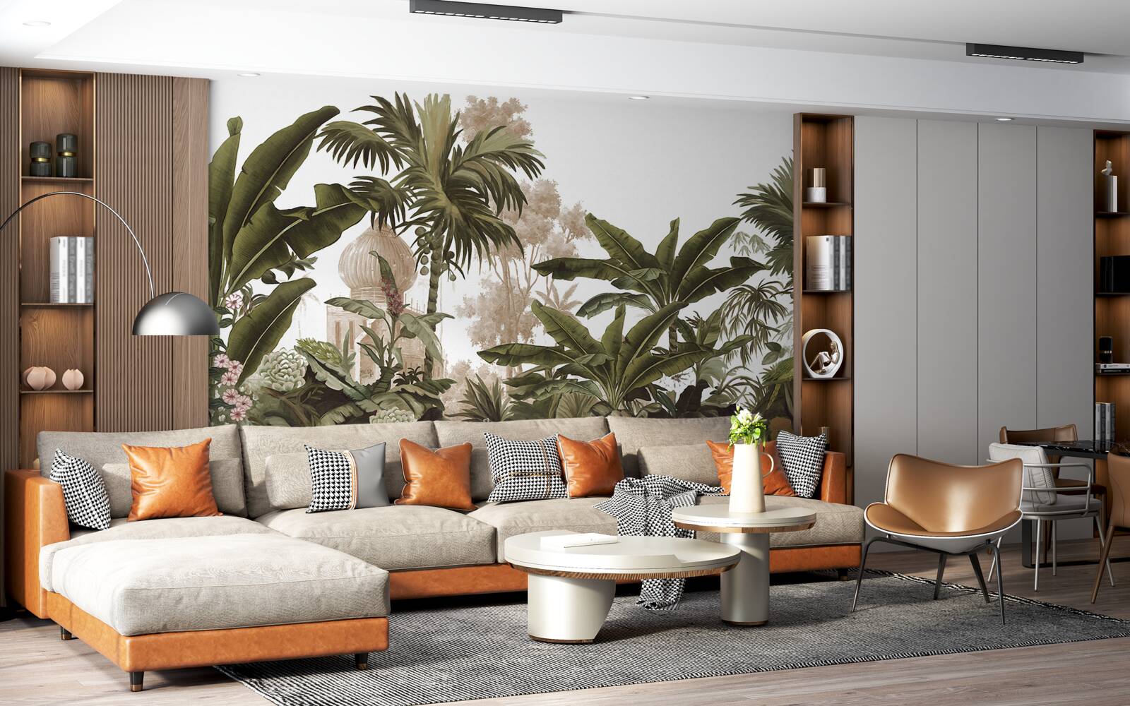 Fototapeta svätostánok medzi zelenými húštinami