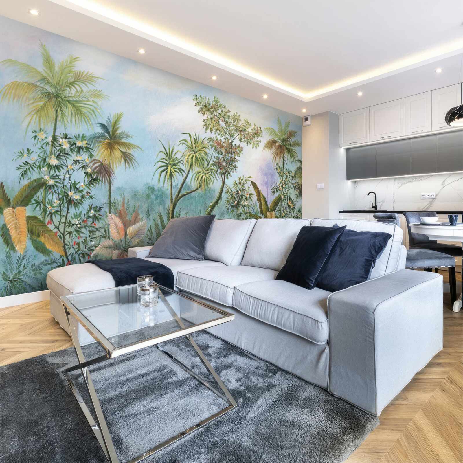 Fototapeta denná biodiverzita vegetácie v lesných oblastiach