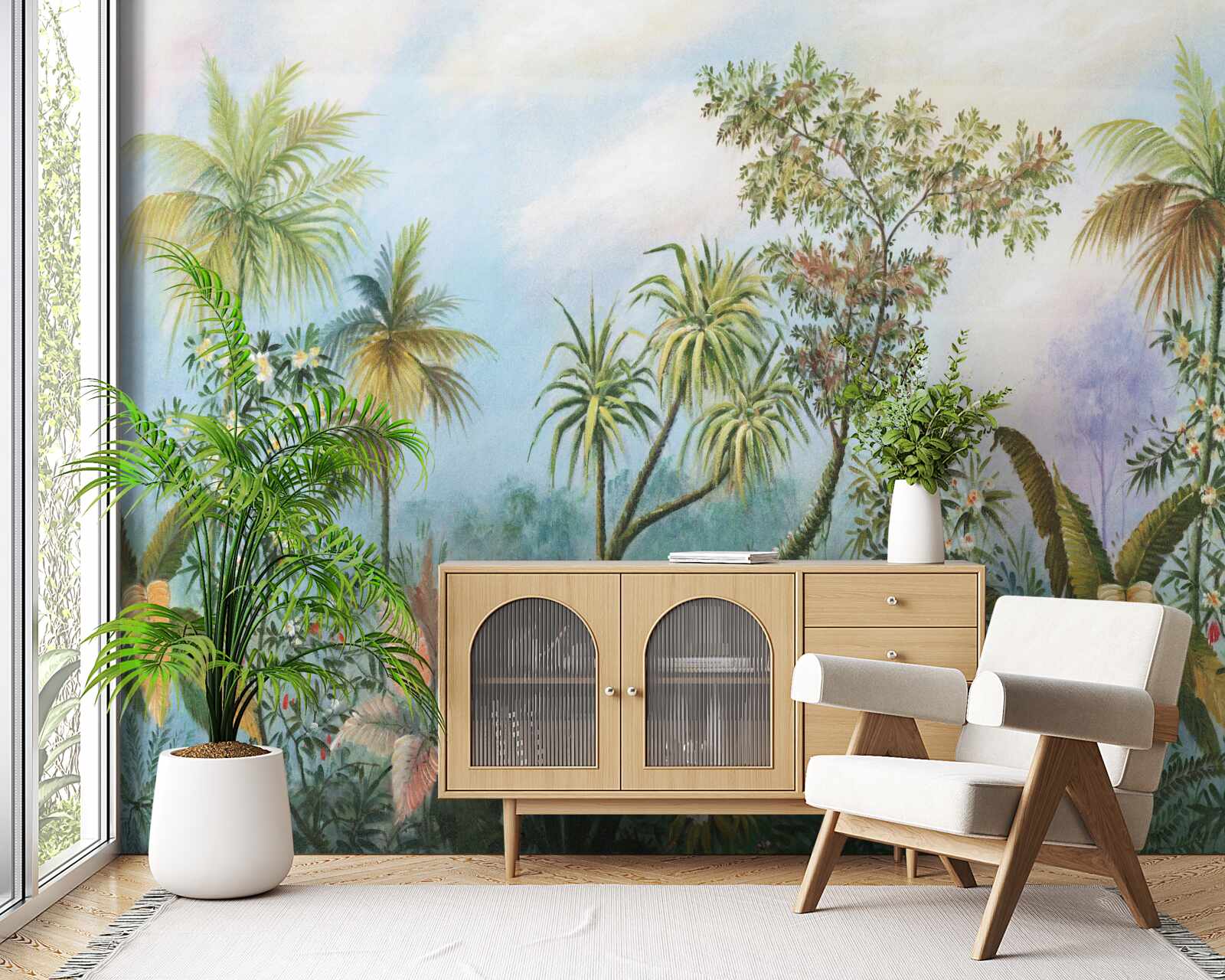 Fototapeta denná biodiverzita vegetácie v lesných oblastiach