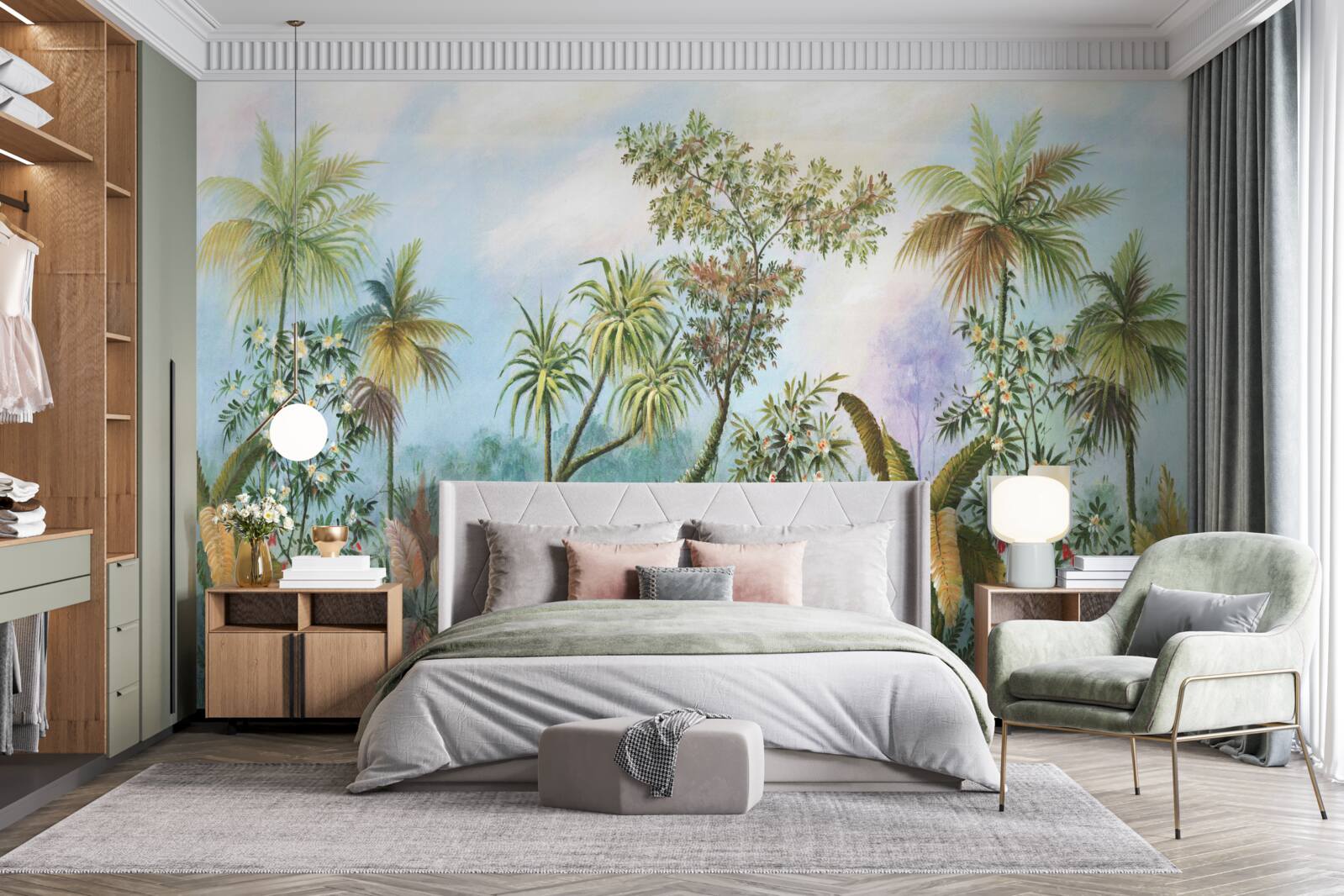 Fototapeta denná biodiverzita vegetácie v lesných oblastiach