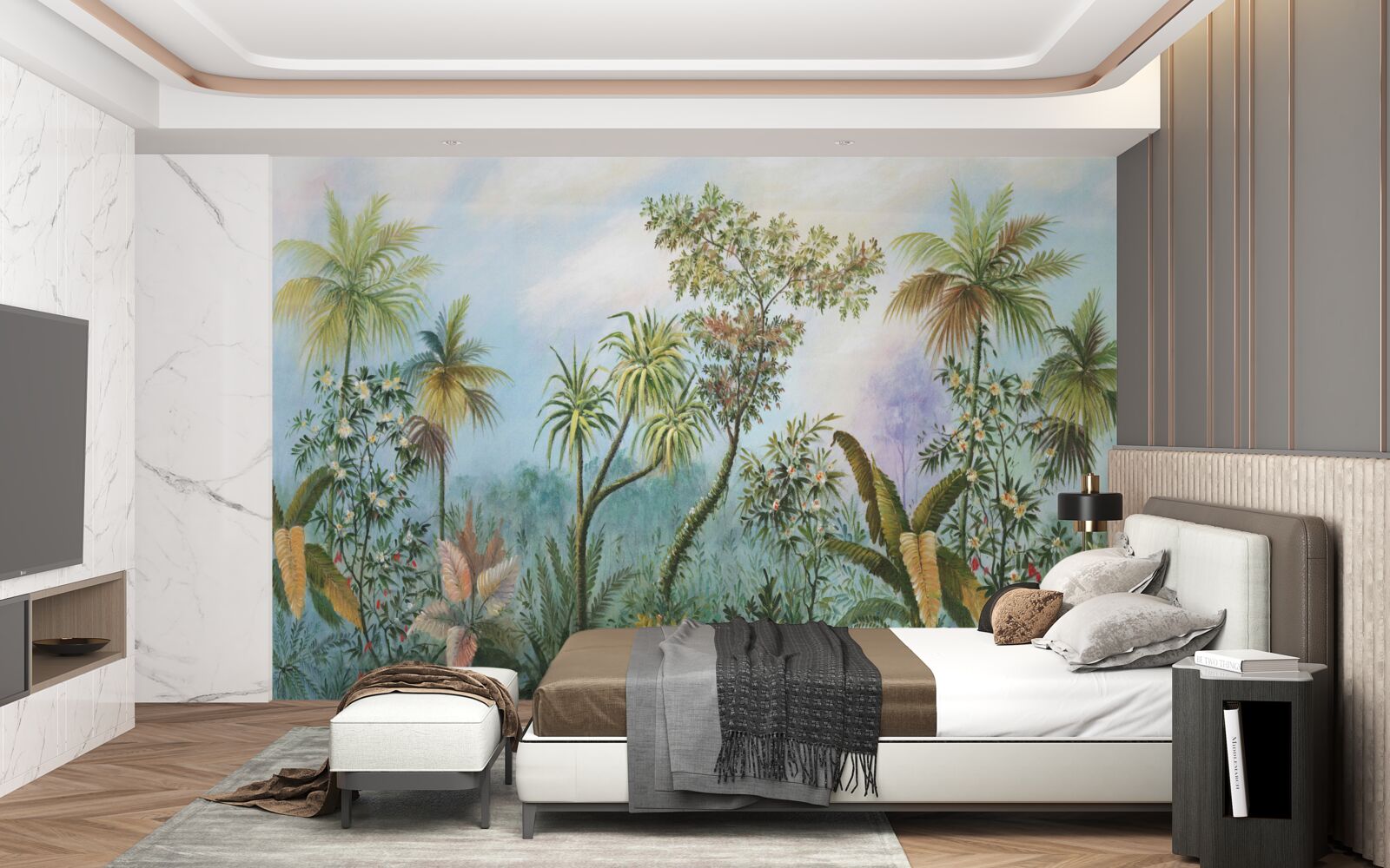 Fototapeta denná biodiverzita vegetácie v lesných oblastiach