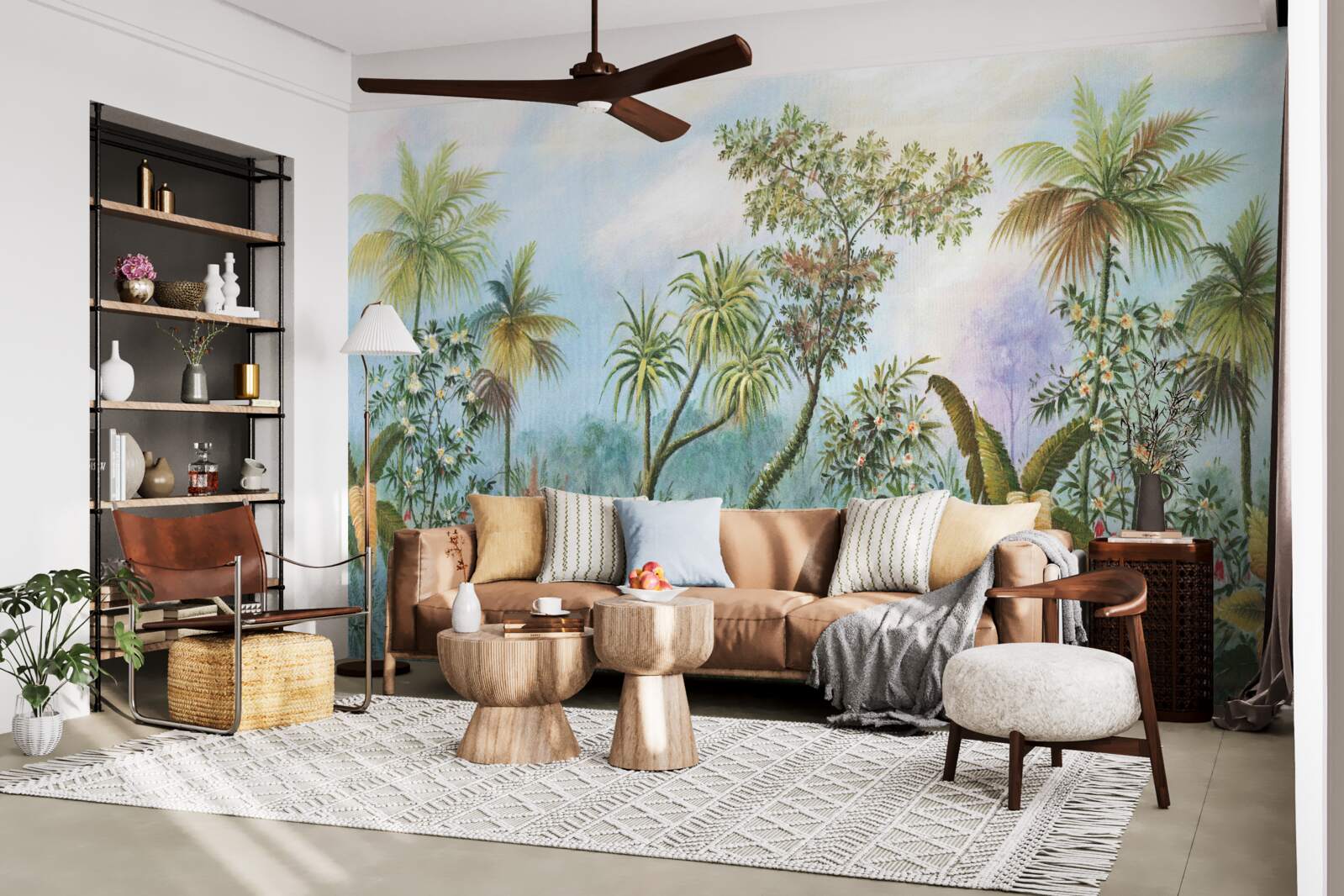 Fototapeta denná biodiverzita vegetácie v lesných oblastiach