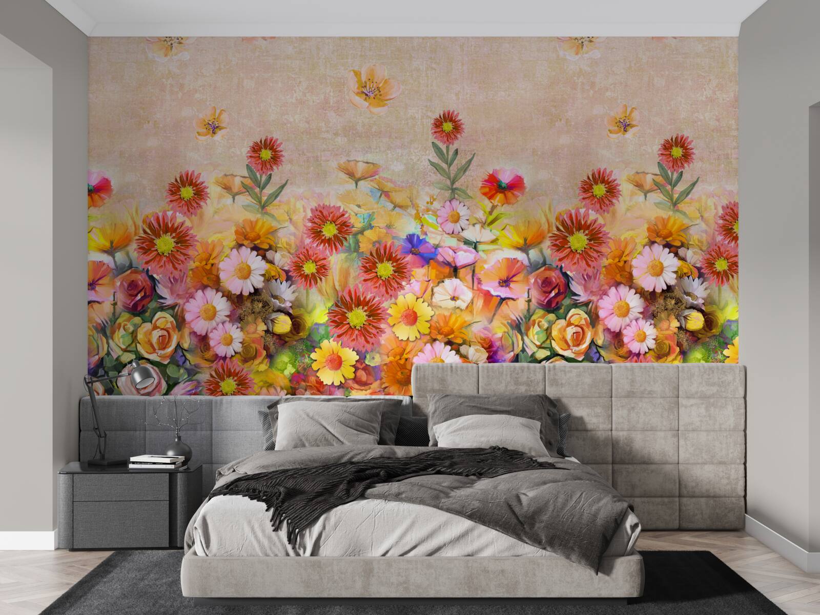 Fototapeta pestré kvety rôznych druhov