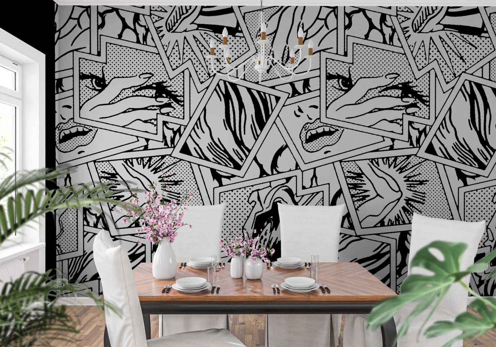 Fototapeta stránka komiksu