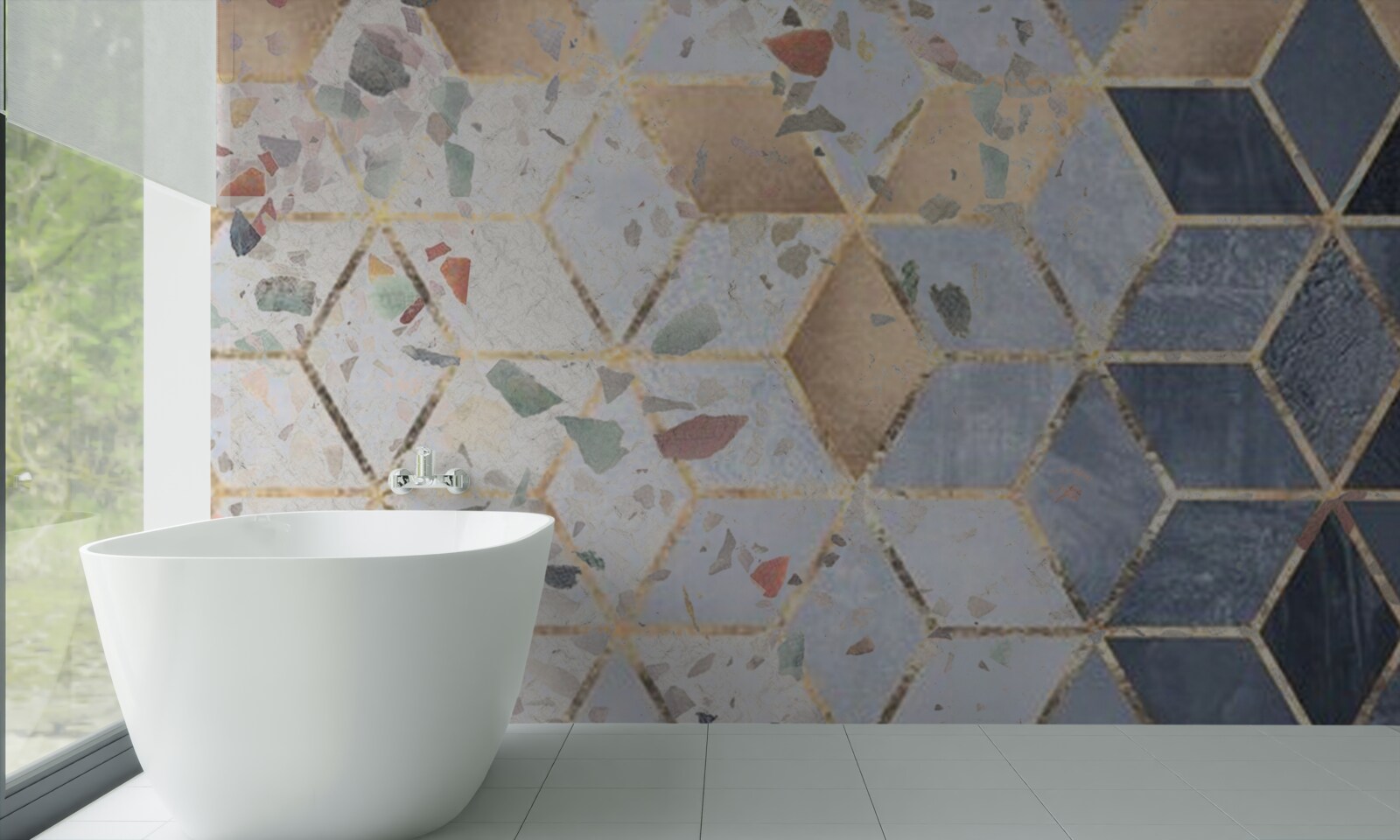 Fototapeta púčiky a klesajúce objemy