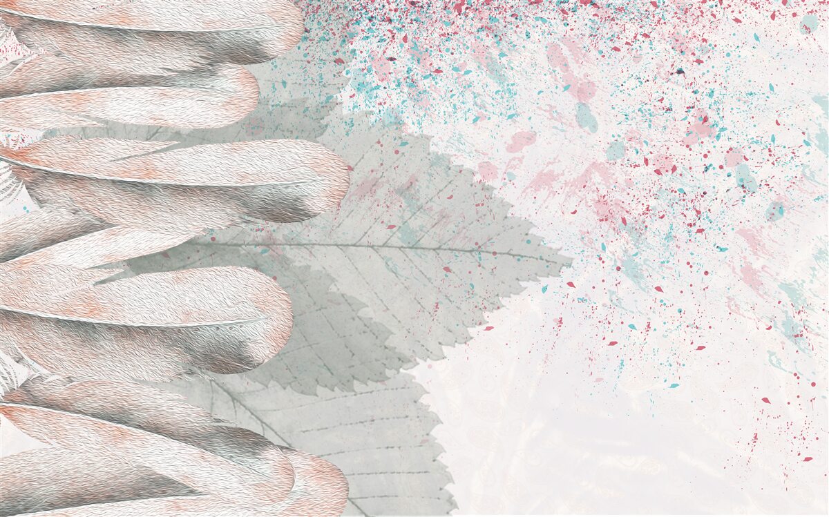 Fototapeta smrekovcové perie a listy