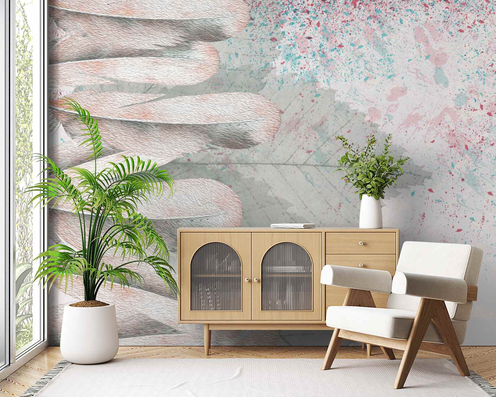 Fototapeta smrekovcové perie a listy