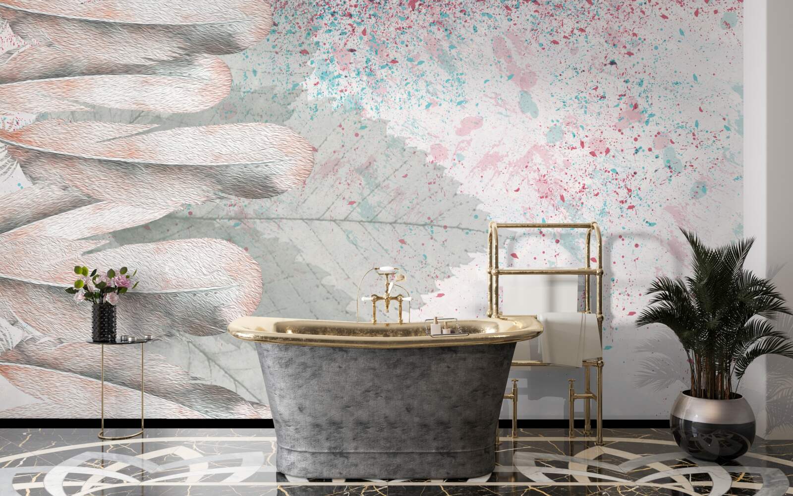 Fototapeta smrekovcové perie a listy