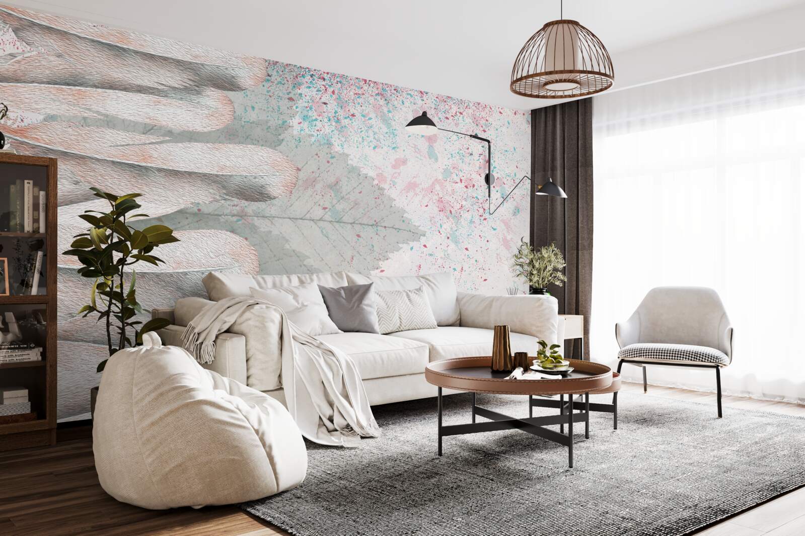 Fototapeta smrekovcové perie a listy