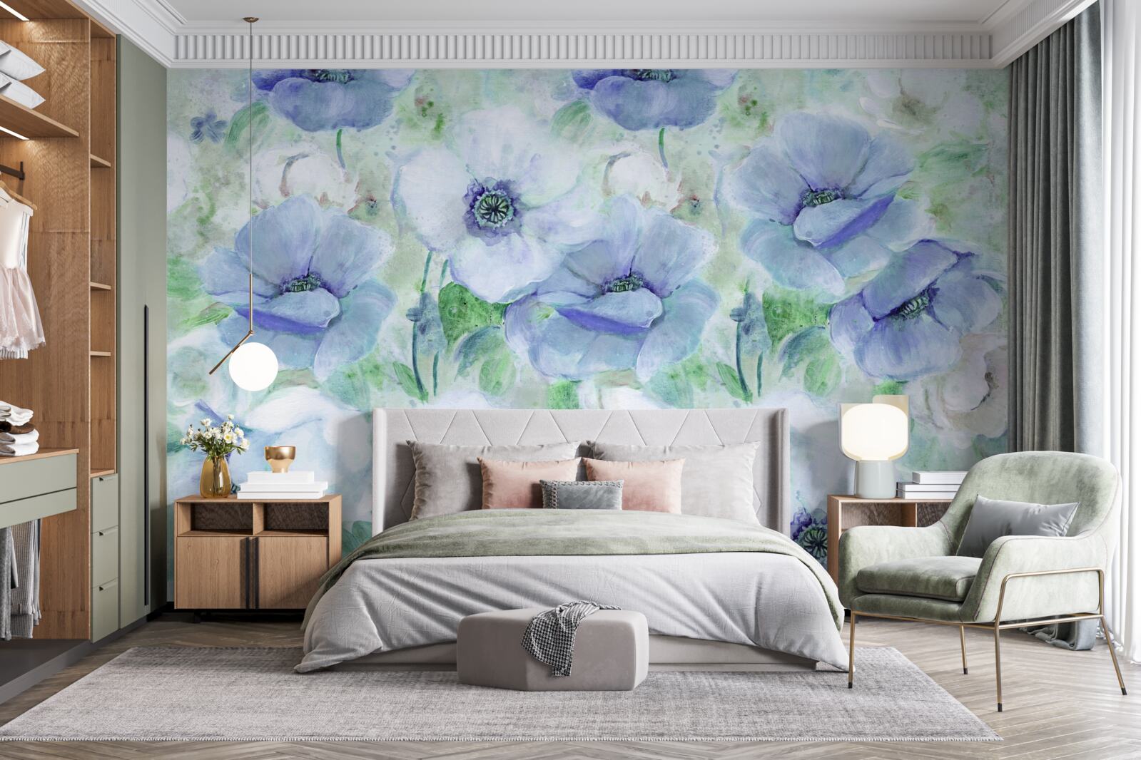 Fototapeta veľké svetlé maky