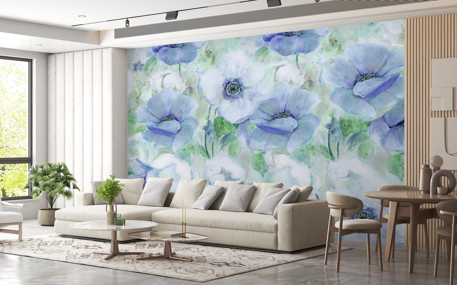 Fototapeta veľké svetlé maky