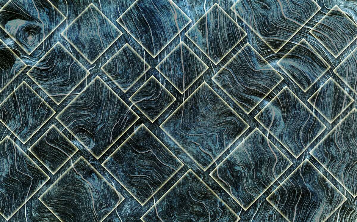 Fototapeta biele tvary v čiernom dyme