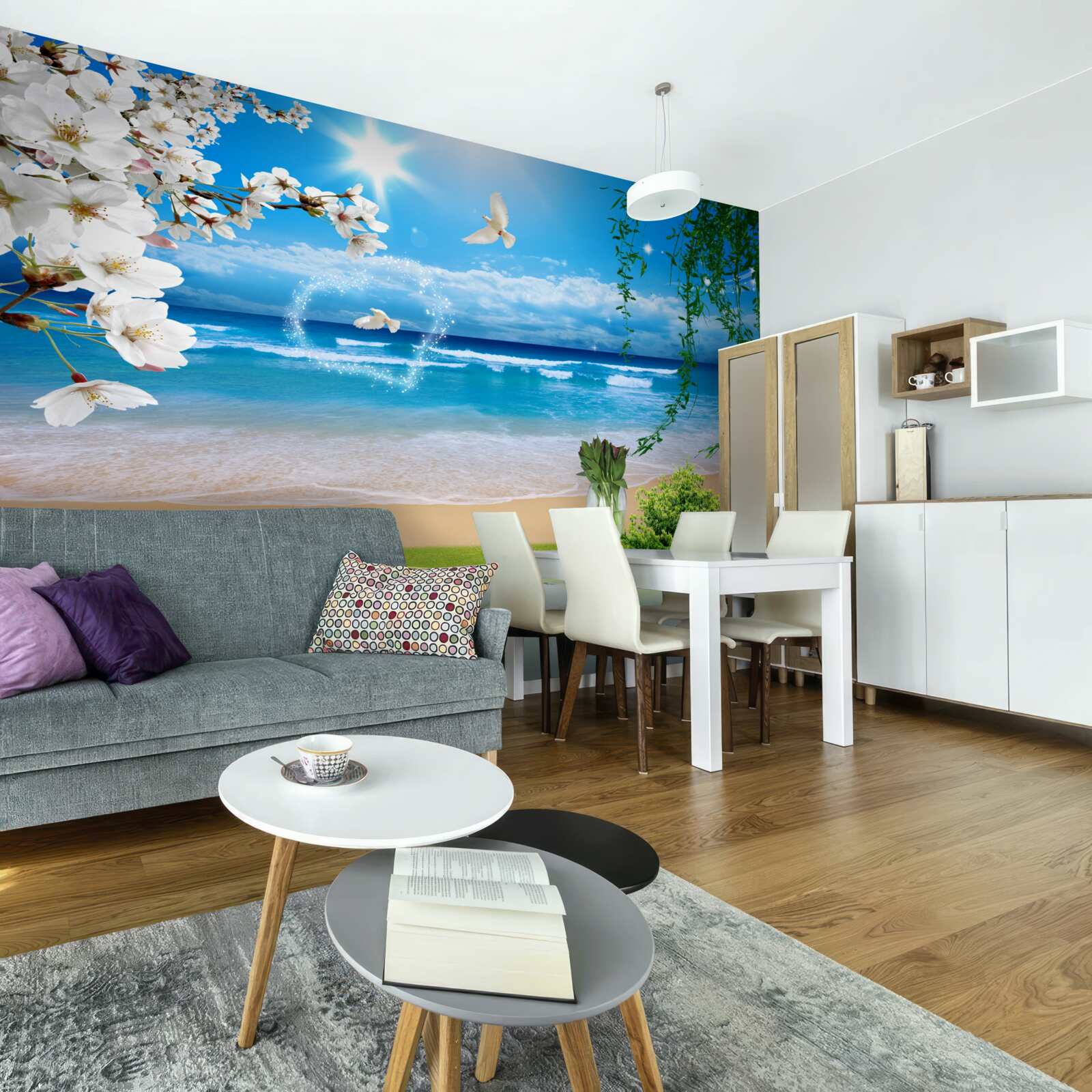 Fototapeta oceánske pastviny v zelenej farbe