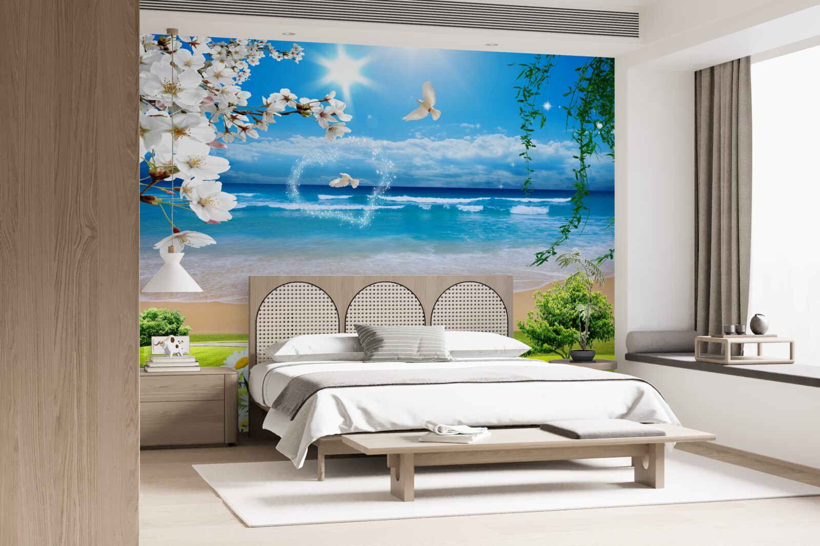 Fototapeta oceánske pastviny v zelenej farbe