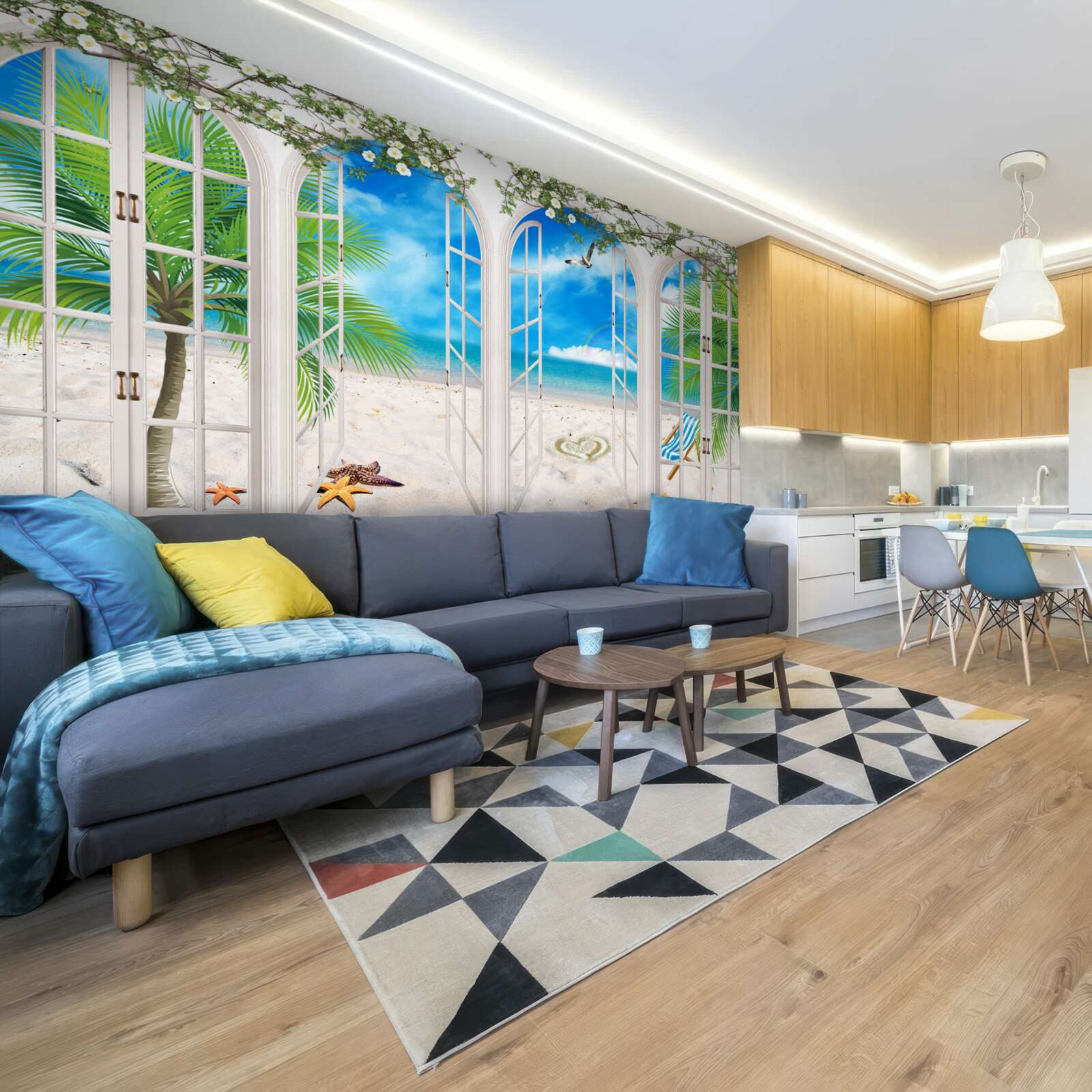 Fototapeta balkón na pláži