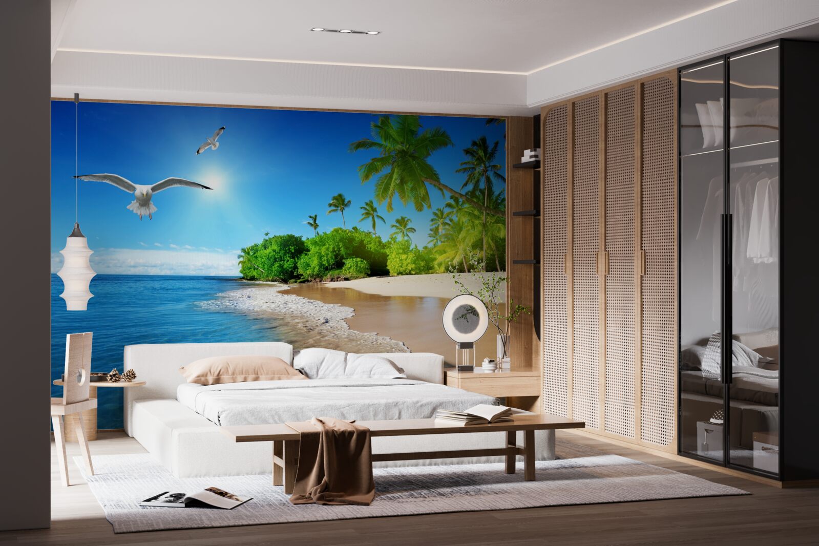 Fototapeta idylické miesto pri oceáne