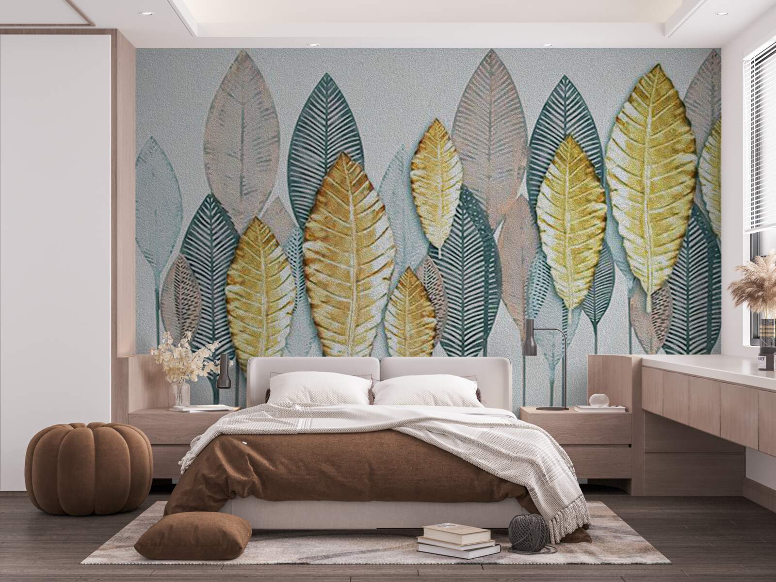 Fototapeta neskutočný jesenný les