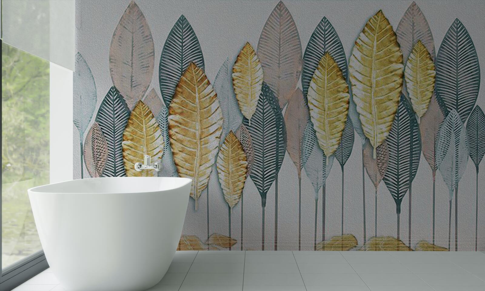 Fototapeta neskutočný jesenný les