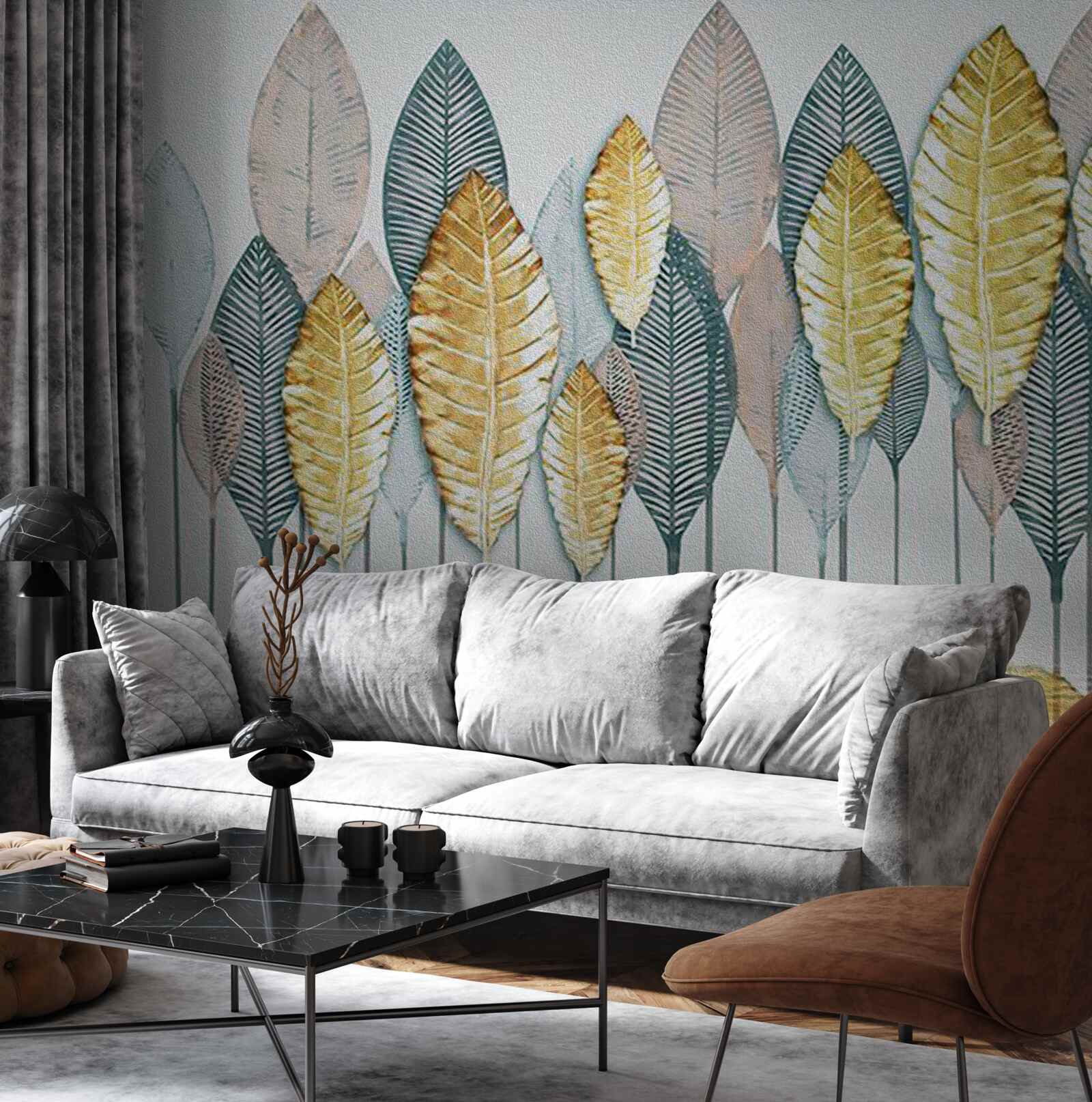 Fototapeta neskutočný jesenný les