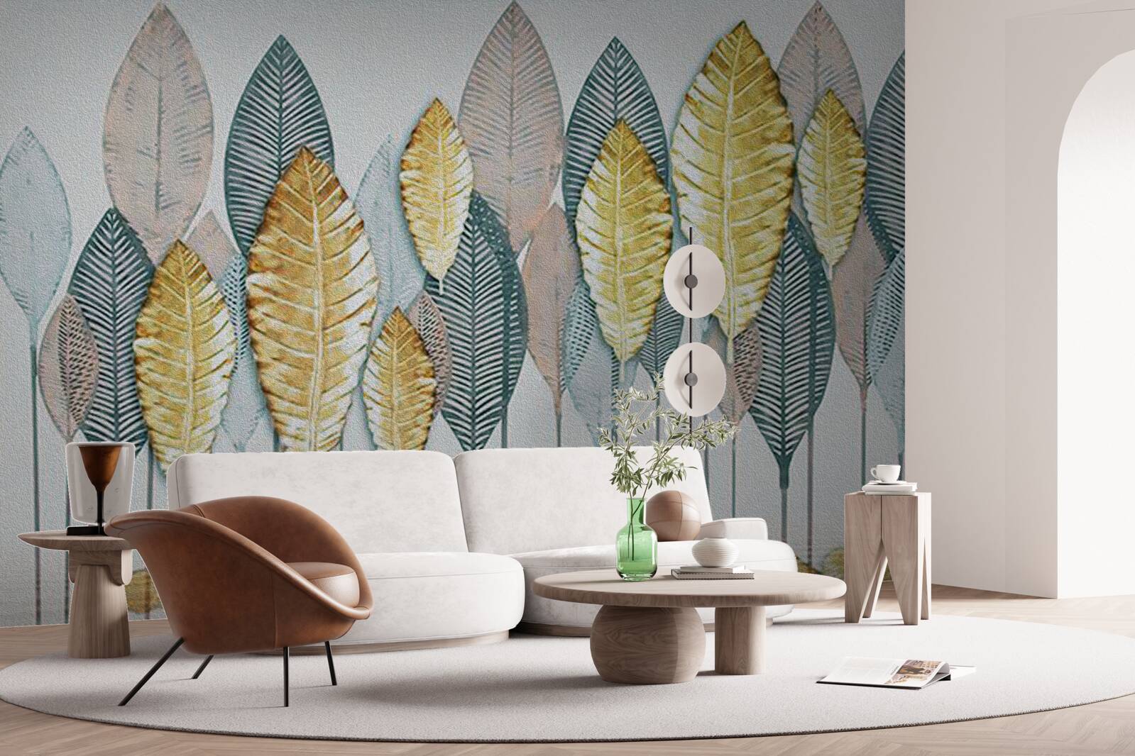 Fototapeta neskutočný jesenný les