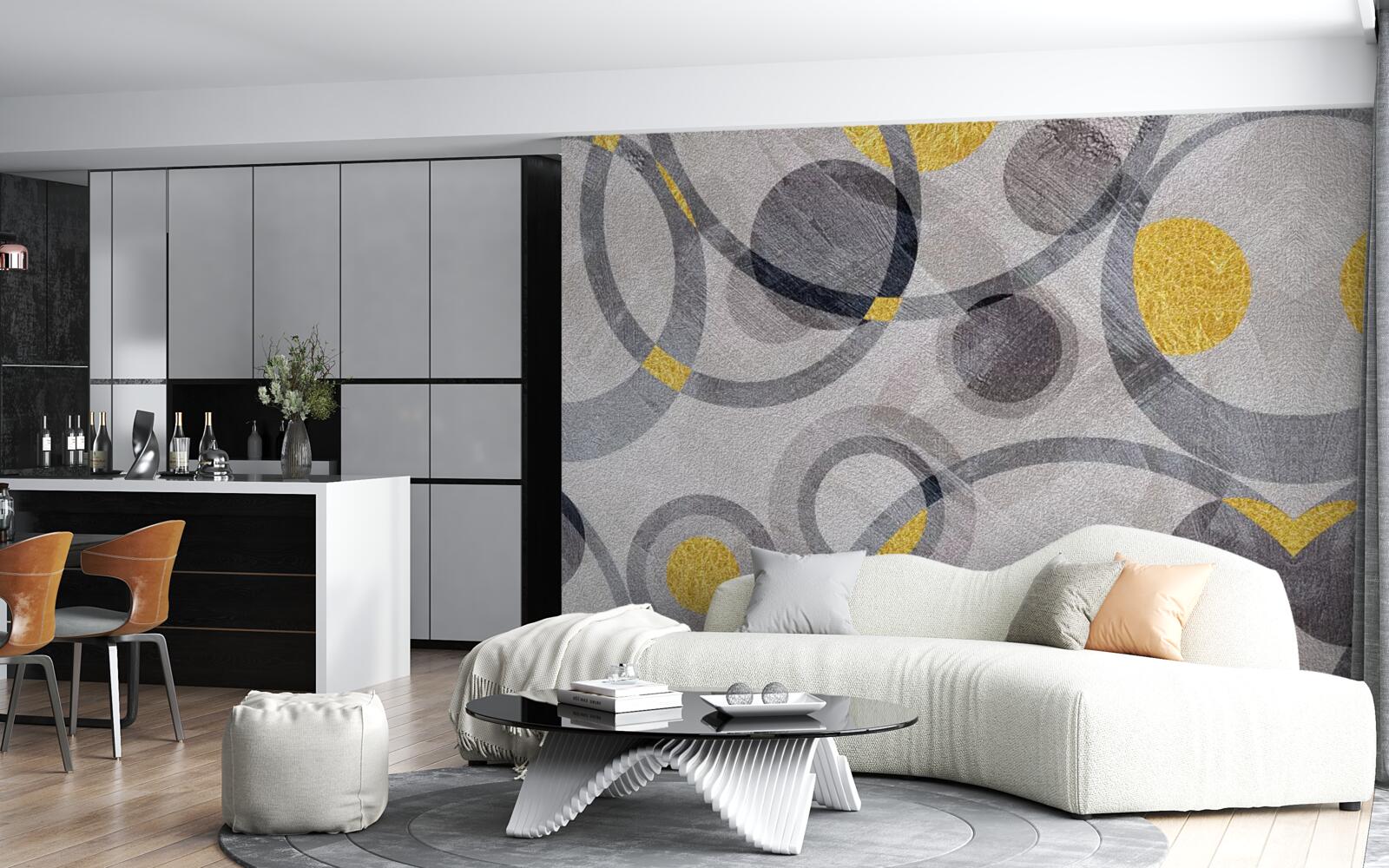 Fototapeta kruhy a kruhové krivky