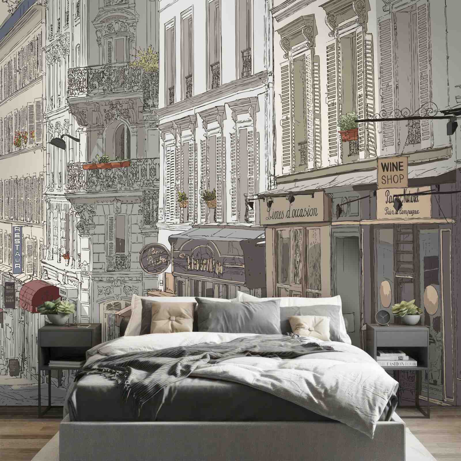 Fototapeta obrázok ulice Montmartre