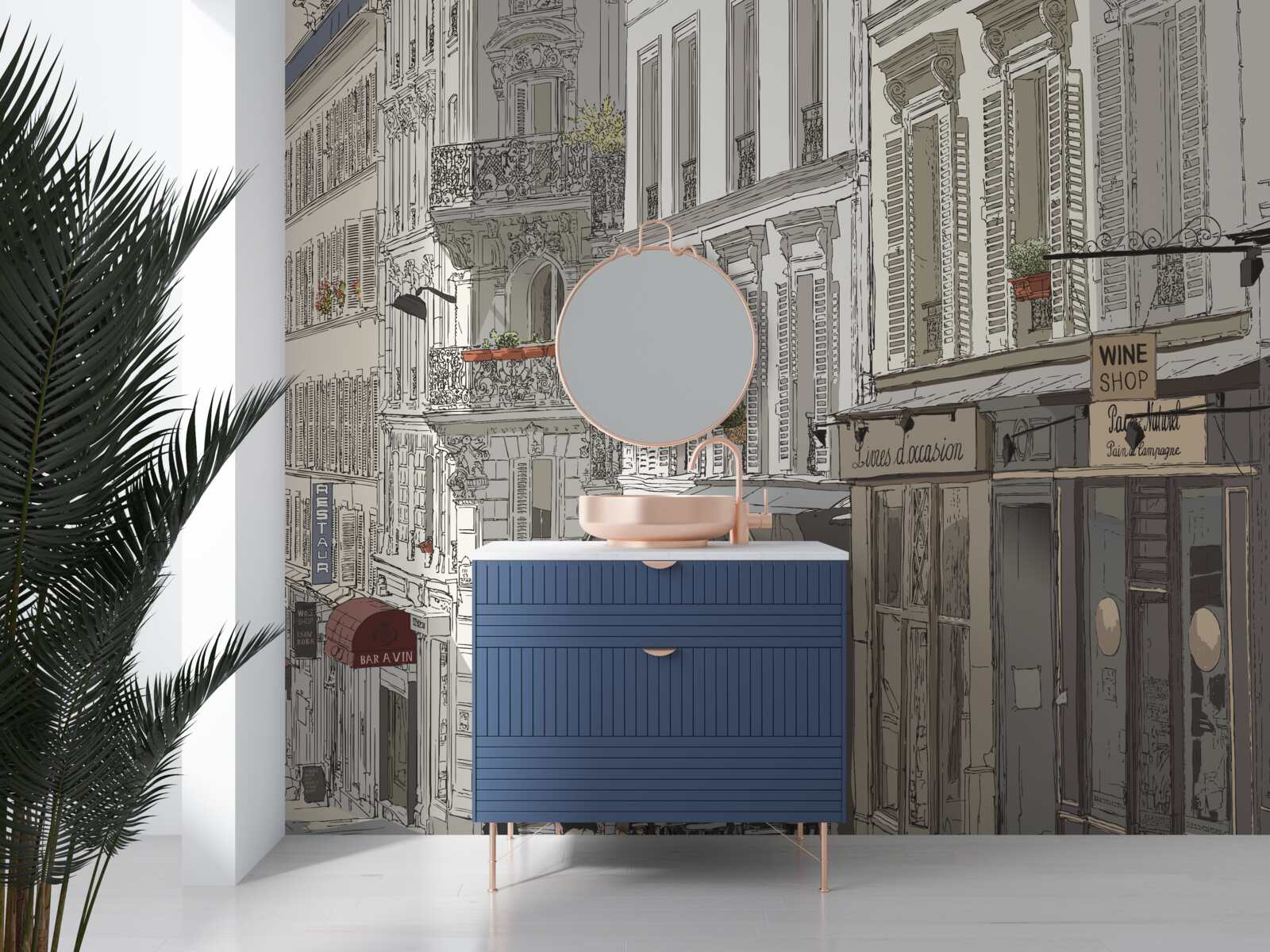 Fototapeta obrázok ulice Montmartre