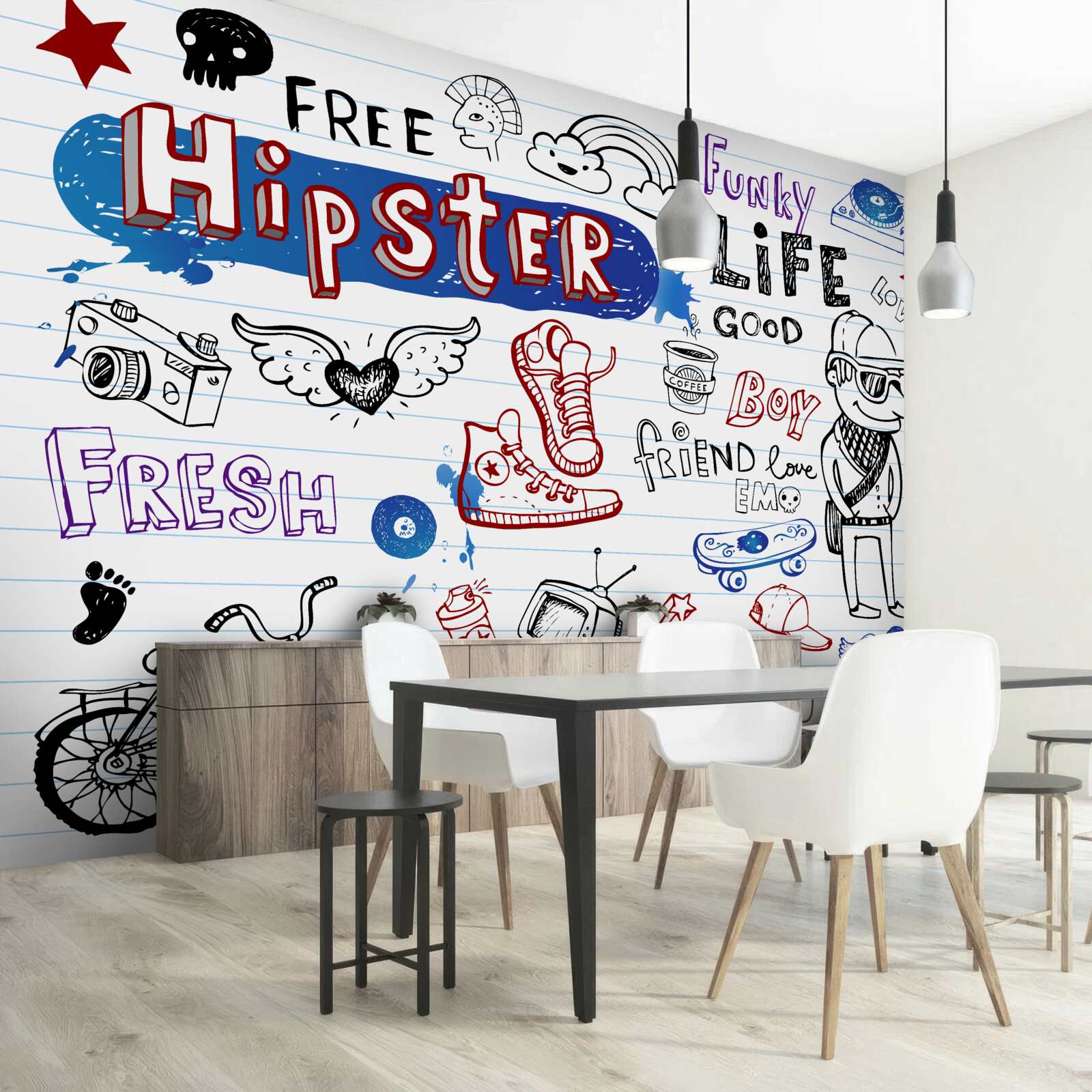 Fototapeta nálepky pre tínedžerov