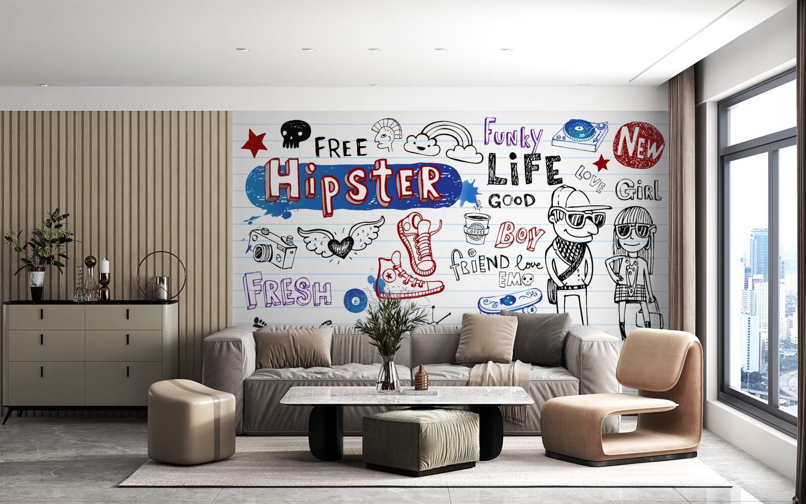 Fototapeta nálepky pre tínedžerov