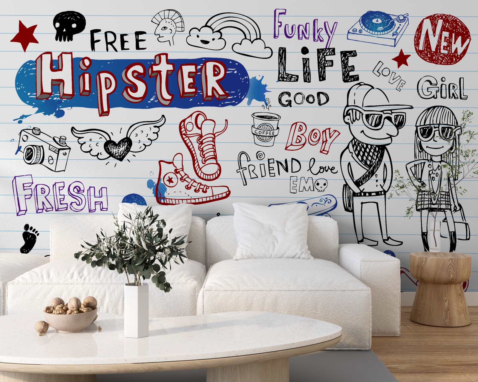 Fototapeta nálepky pre tínedžerov