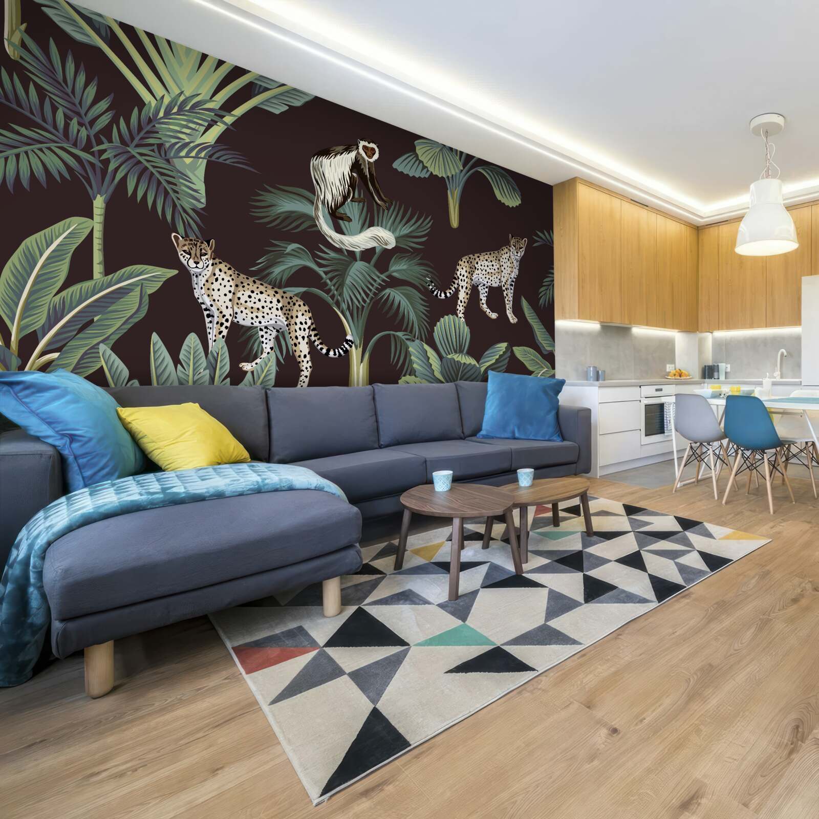 Fototapeta stálych obyvateľov tropických pralesov