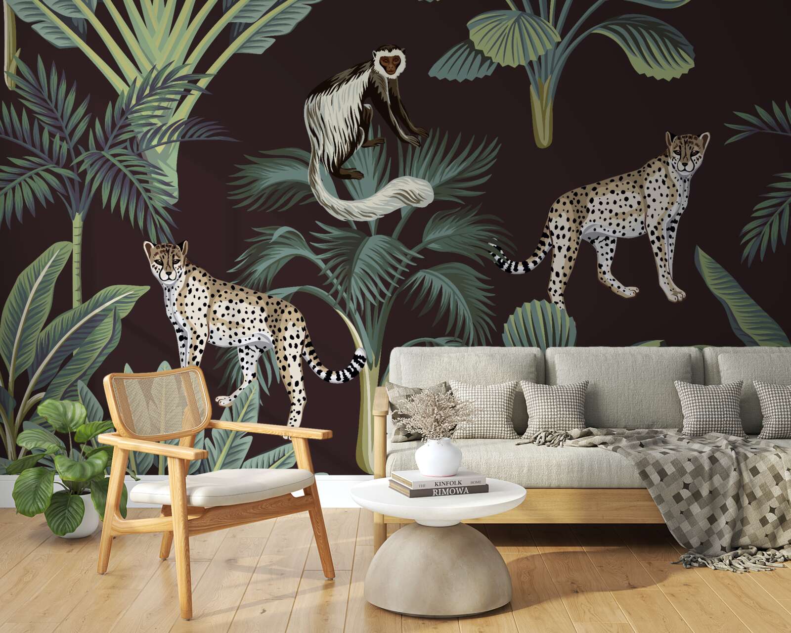 Fototapeta stálych obyvateľov tropických pralesov