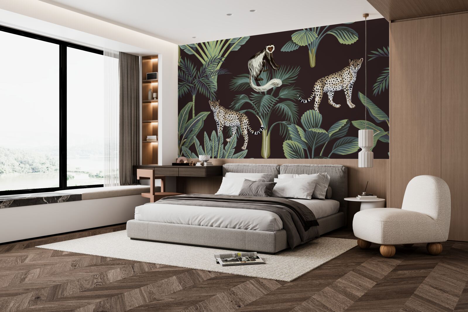 Fototapeta stálych obyvateľov tropických pralesov