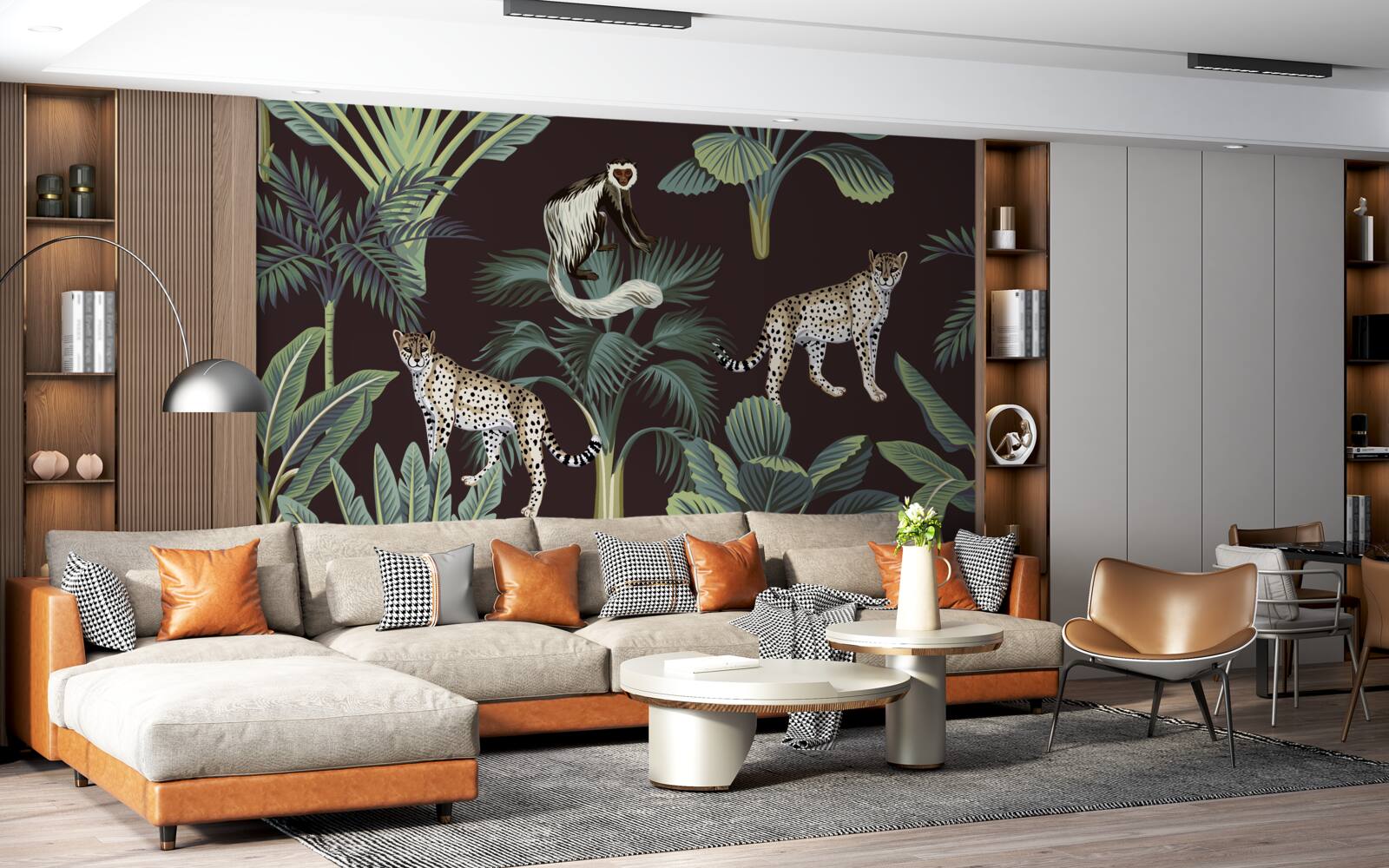 Fototapeta stálych obyvateľov tropických pralesov