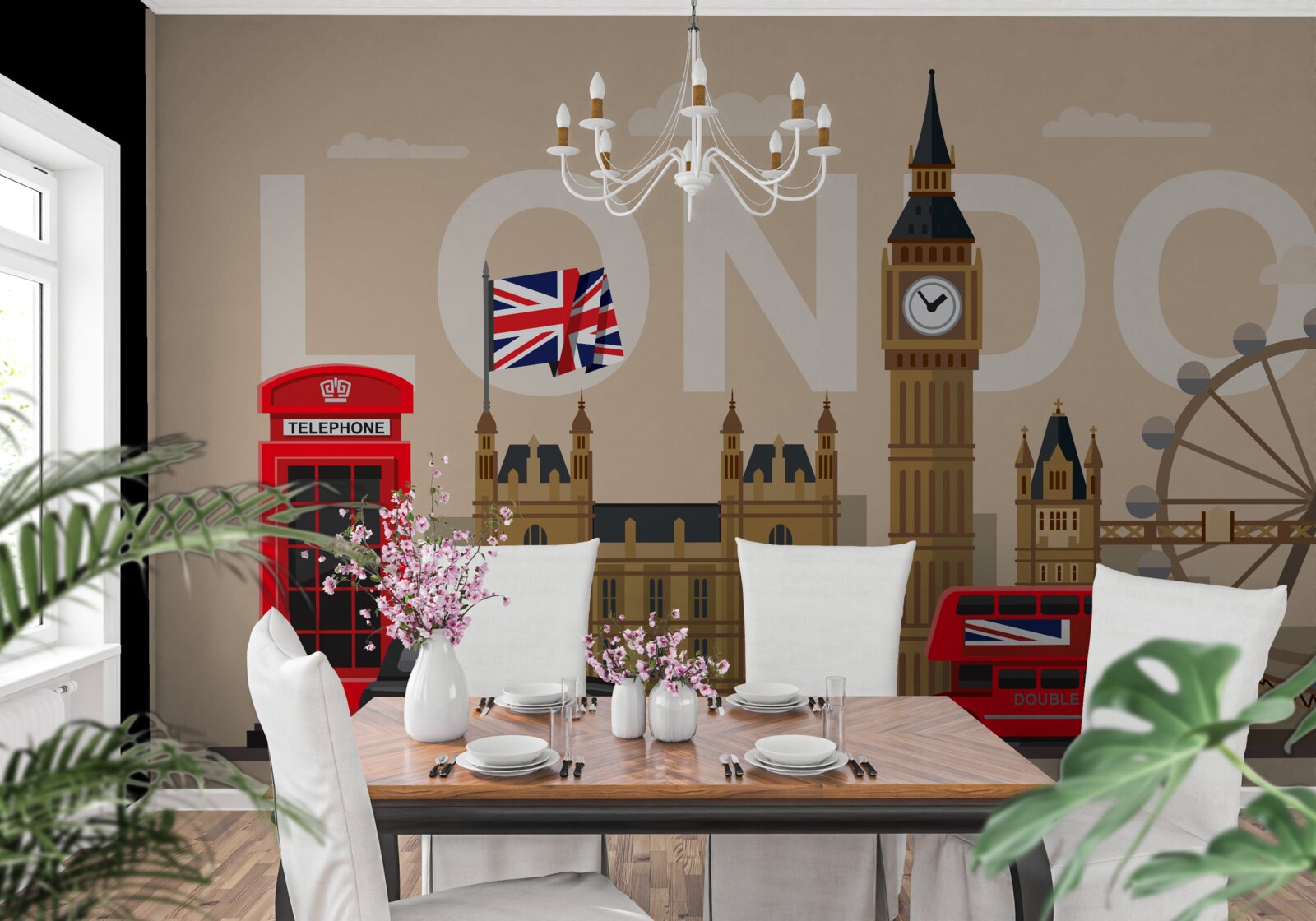 Fototapeta hlavné insígnie Londýna, Spojeného kráľovstva