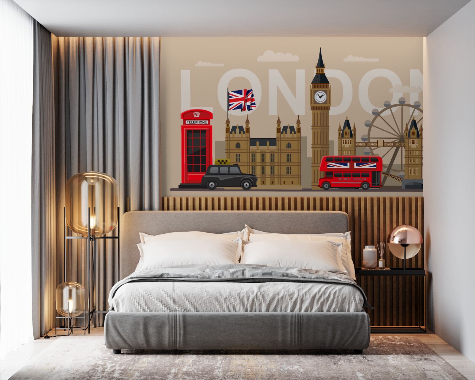 Fototapeta hlavné insígnie Londýna, Spojeného kráľovstva