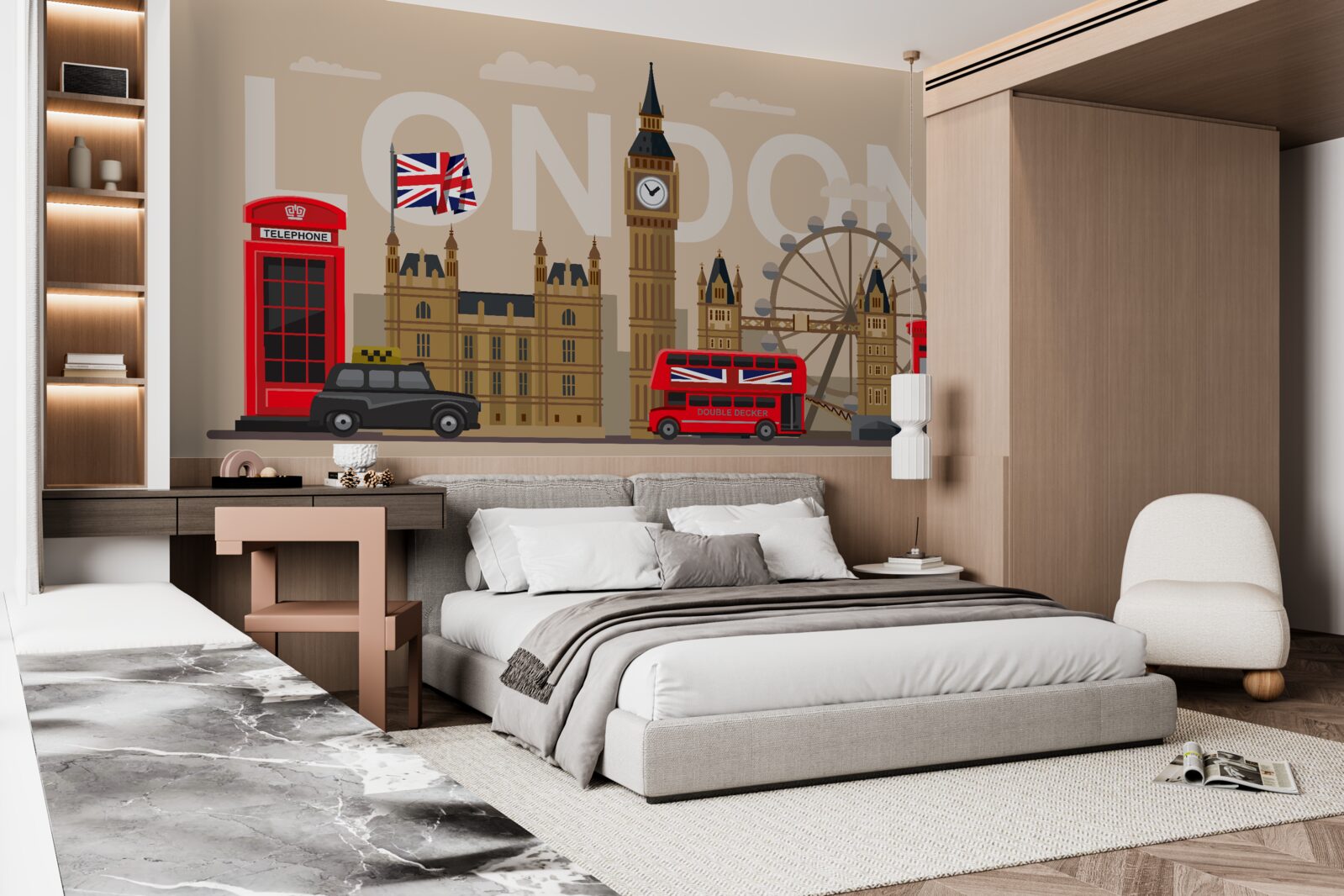 Fototapeta hlavné insígnie Londýna, Spojeného kráľovstva