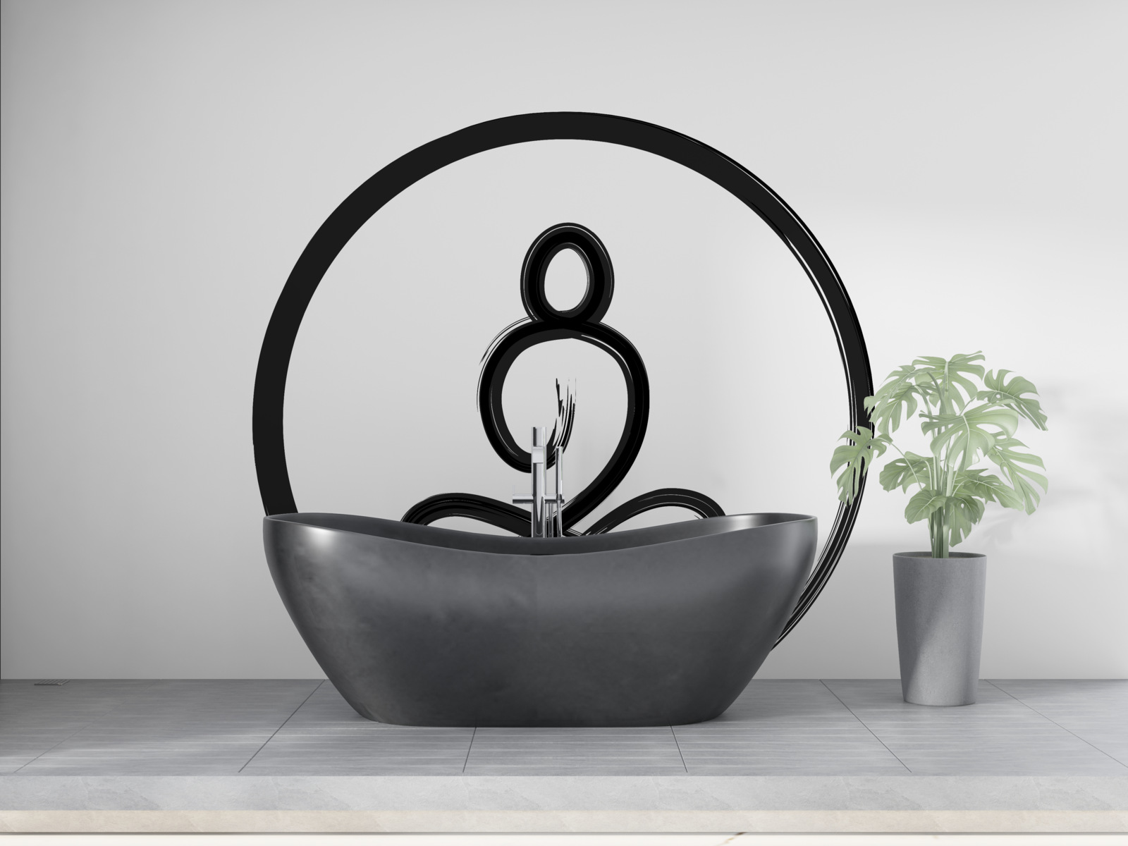 Fototapeta Budha v zenovom stave