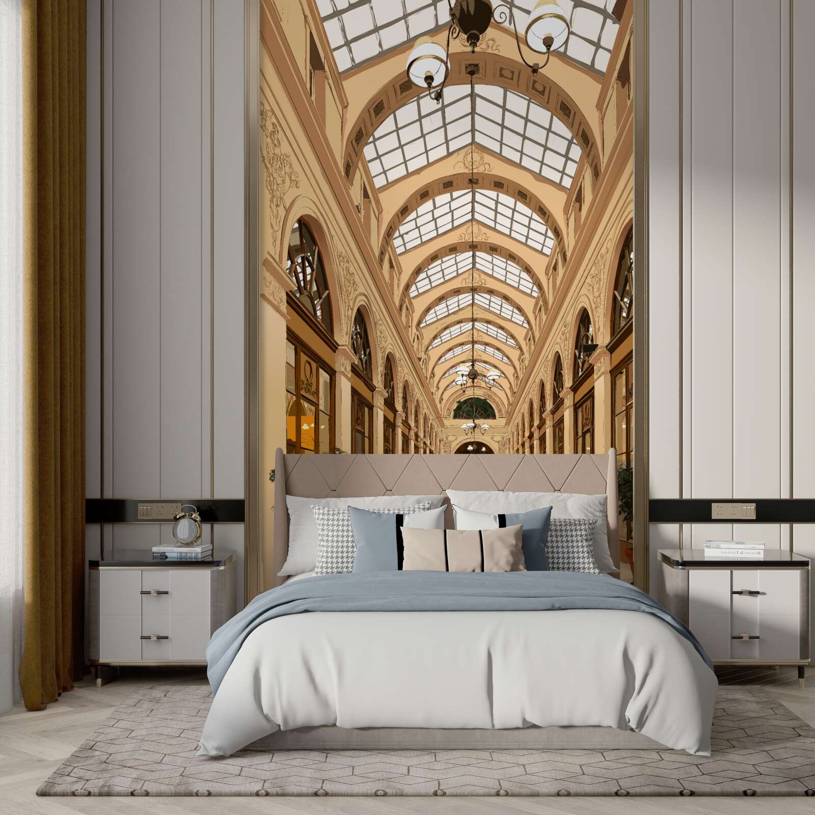 Fototapeta priehľadná chodba