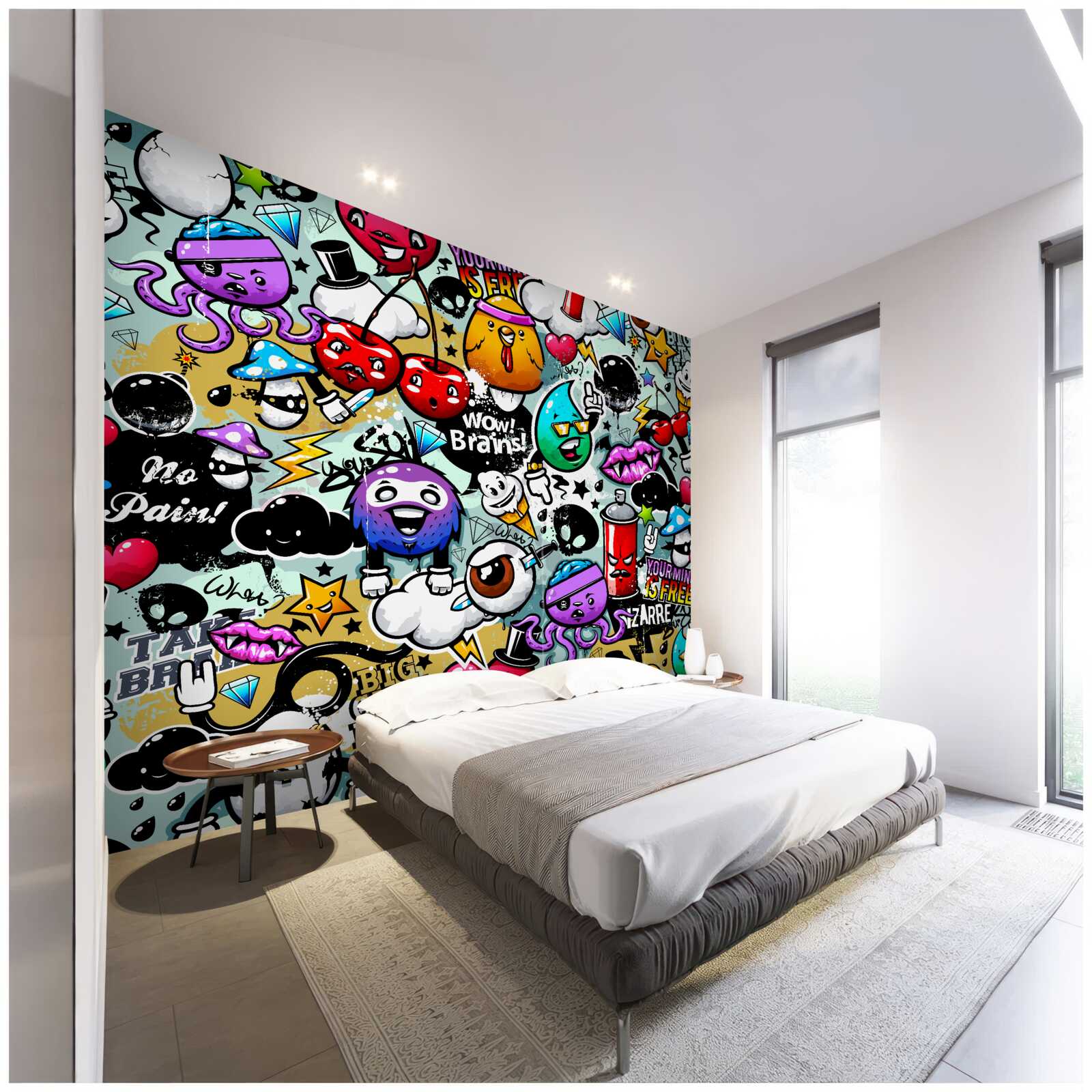 Fototapeta pulzujúce pouličné umenie