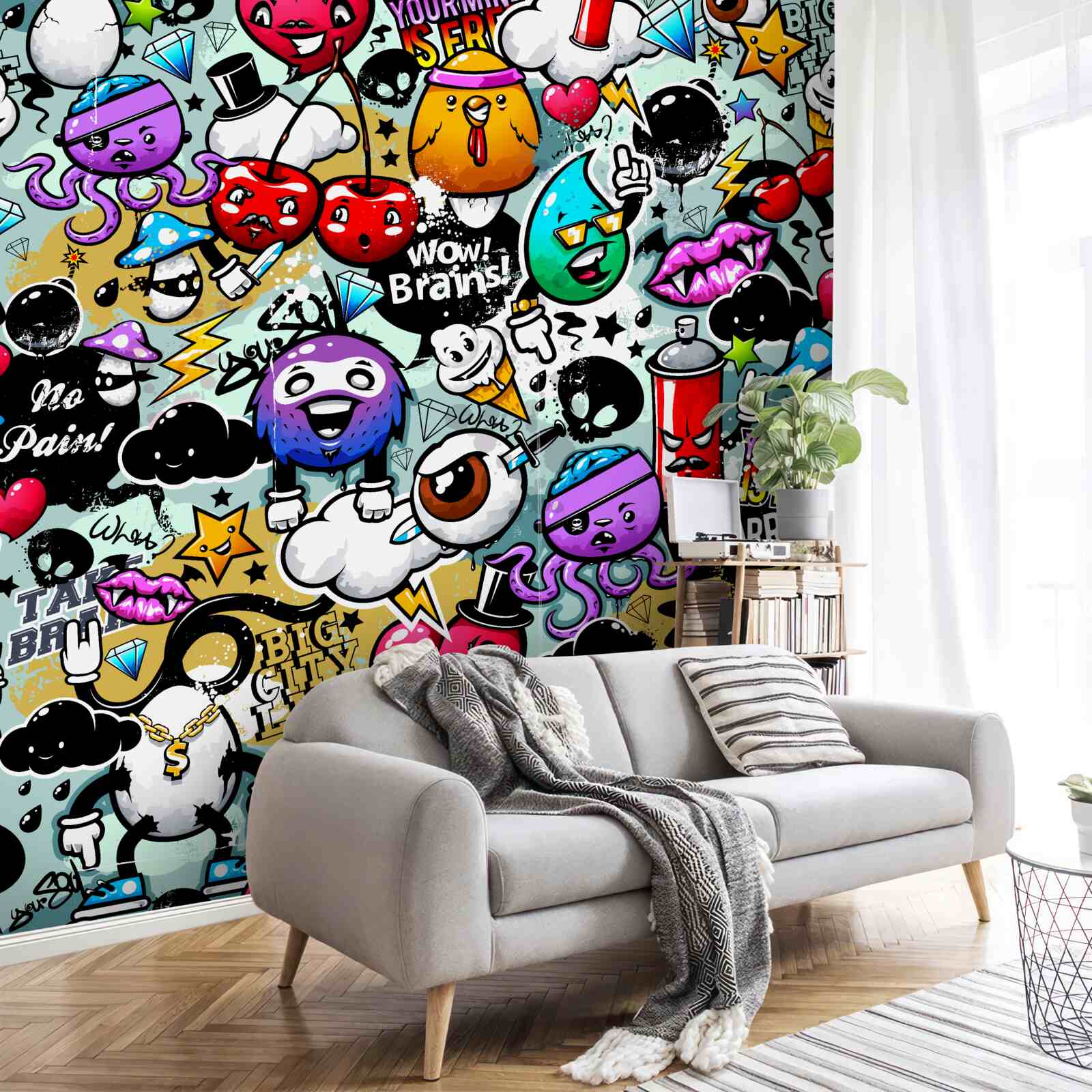 Fototapeta pulzujúce pouličné umenie