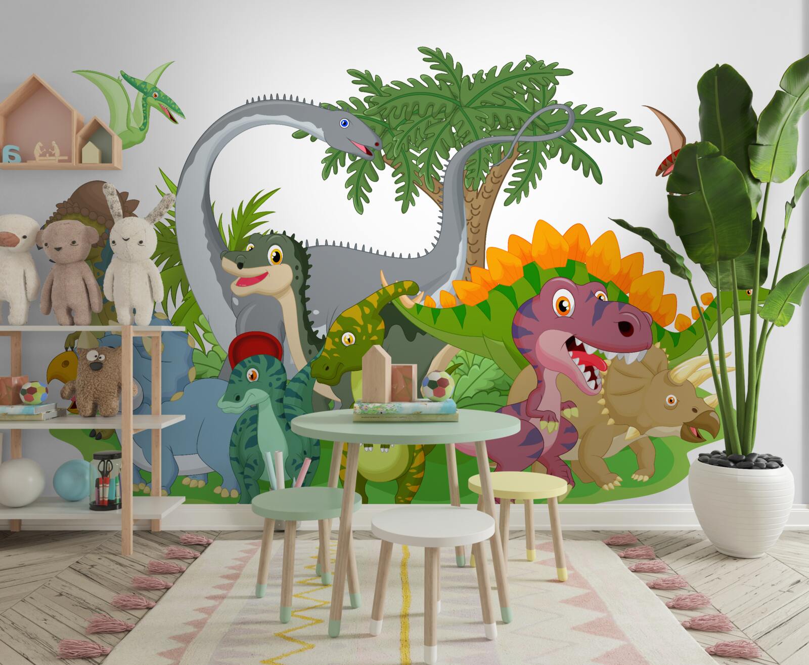 Fototapeta dinosaury s úsmevom