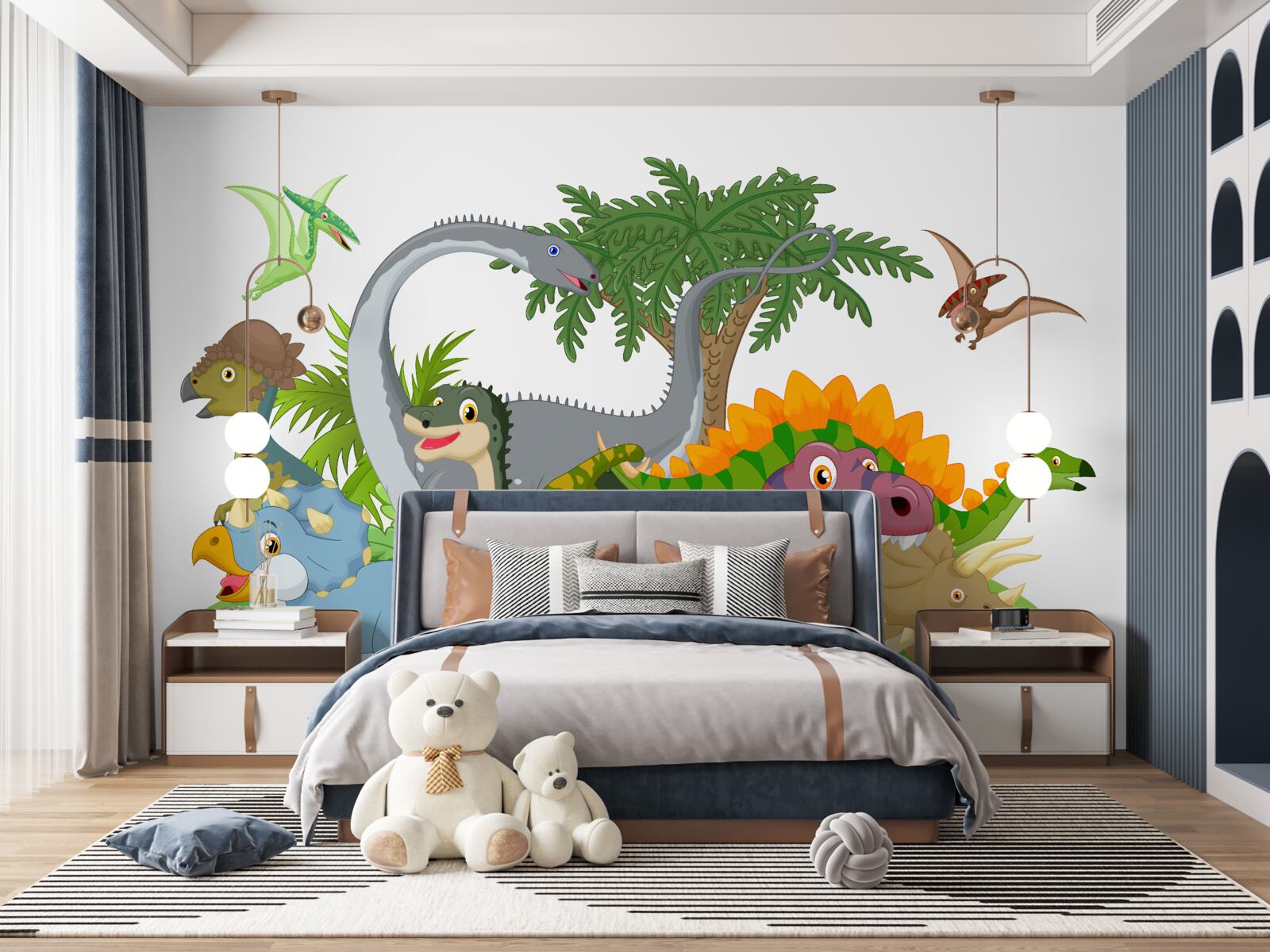 Fototapeta dinosaury s úsmevom