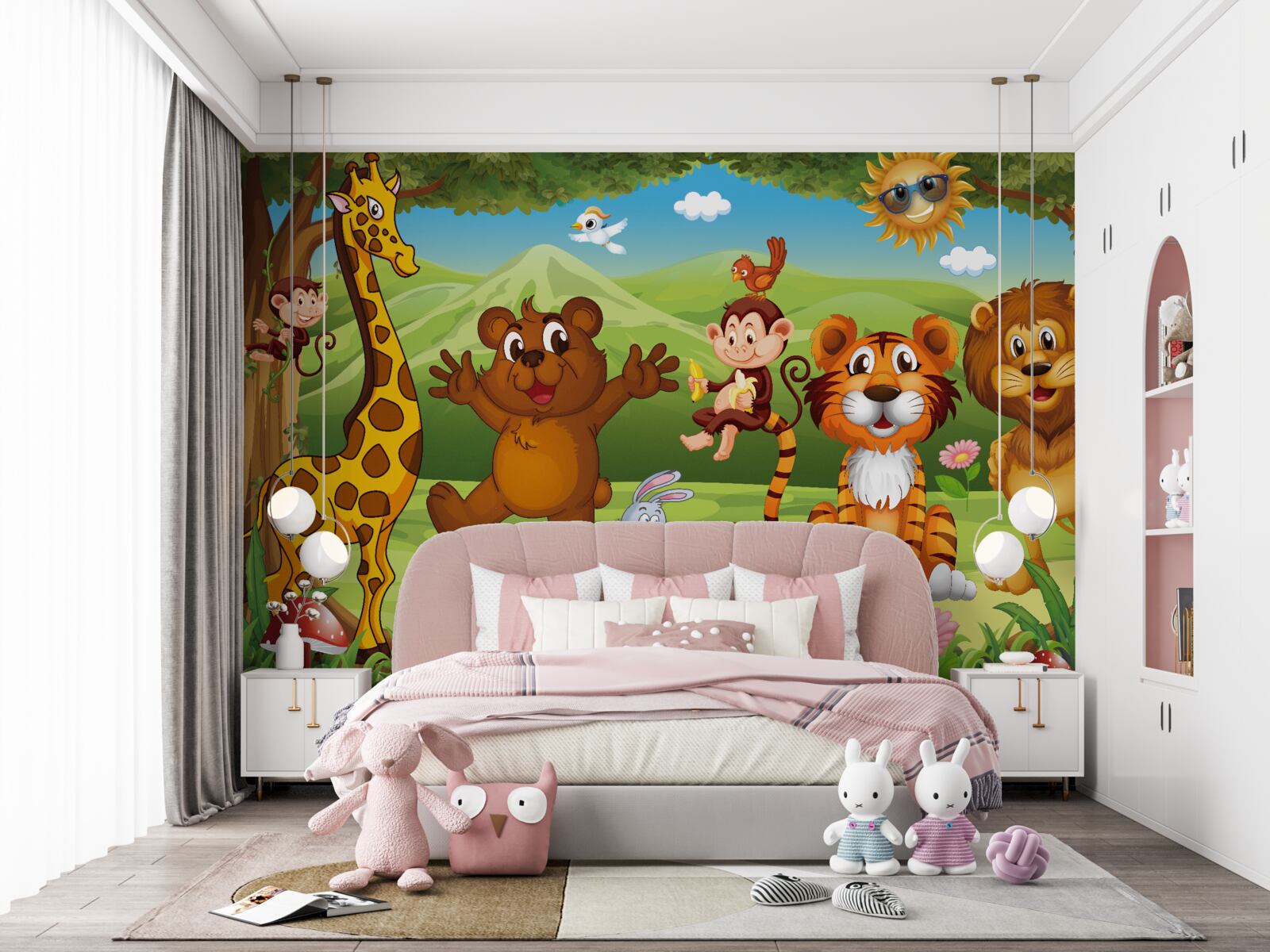 Fototapeta zvieratká na lúke