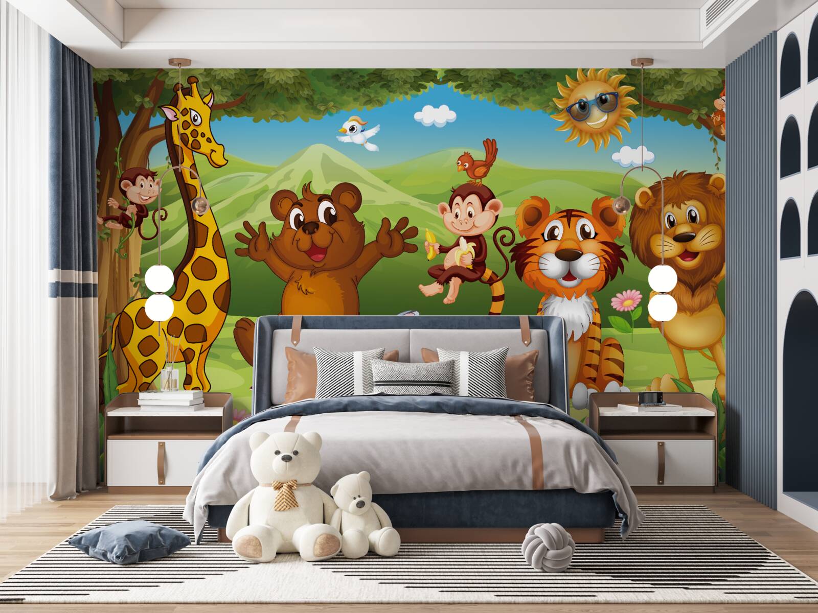 Fototapeta zvieratká na lúke