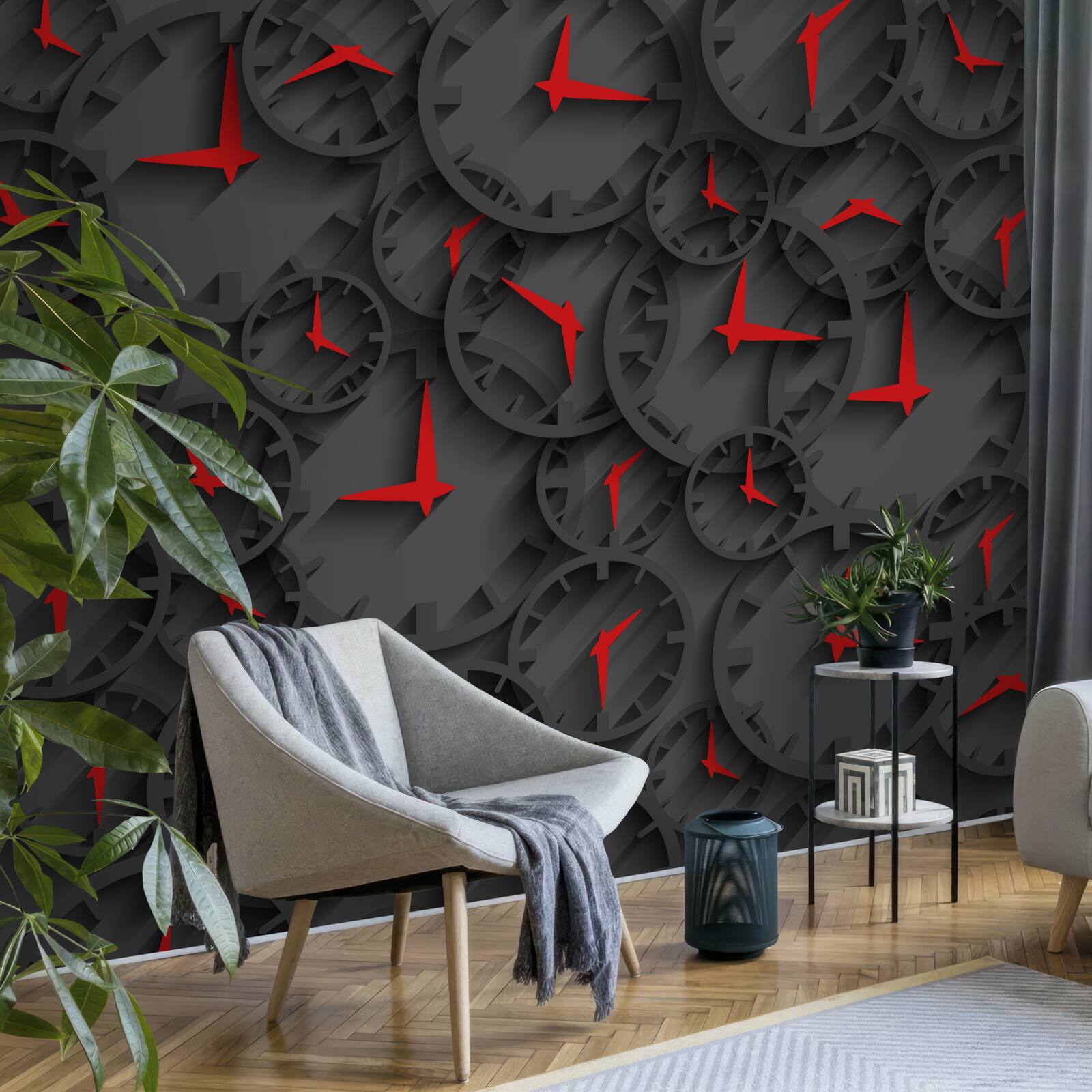 Fototapeta Timespies s rubínovými indikátormi