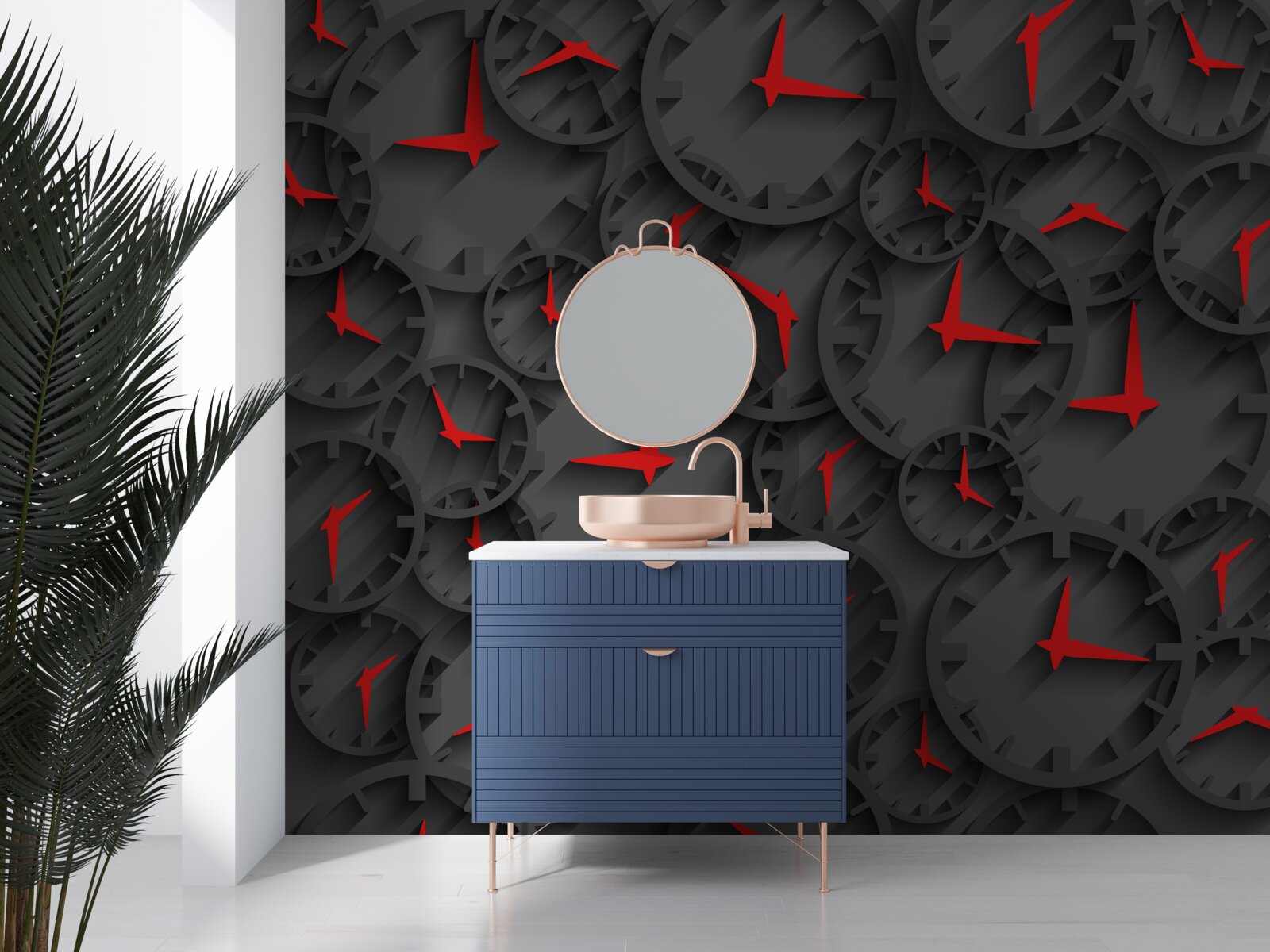 Fototapeta Timespies s rubínovými indikátormi